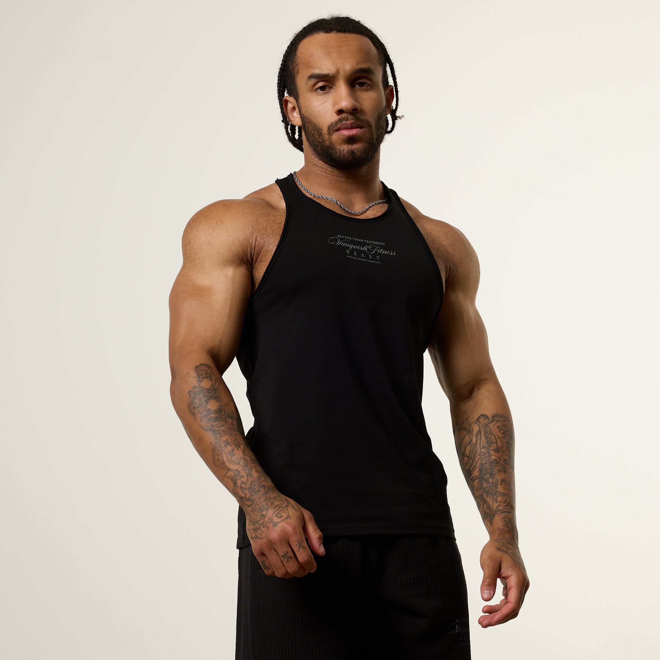 Vanquish x JBeast Black Tank Top