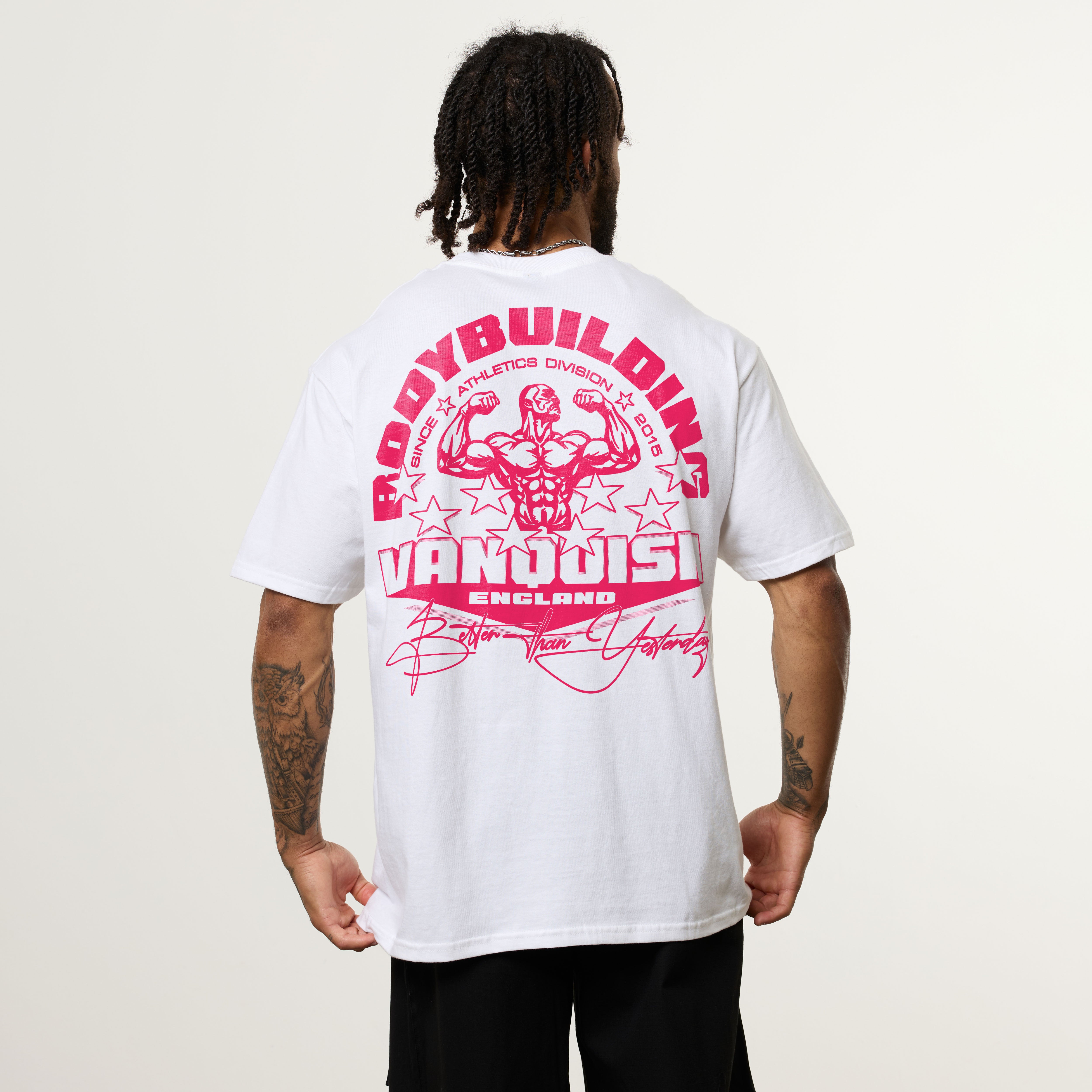 Vanquish Revolve Triumph Limited Pink Oversized T Shirt