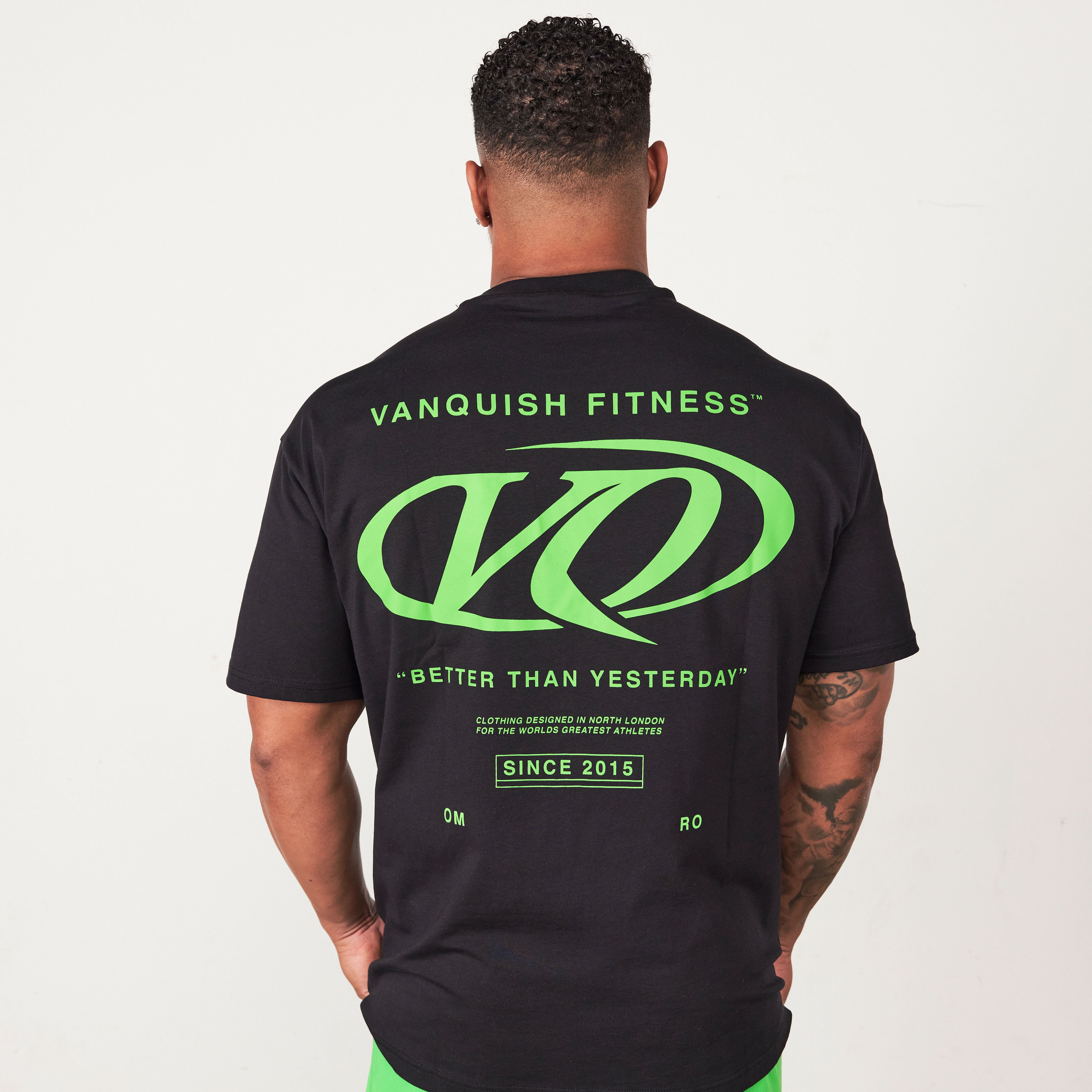 Vanquish TSP Black Racing Oversized T Shirt