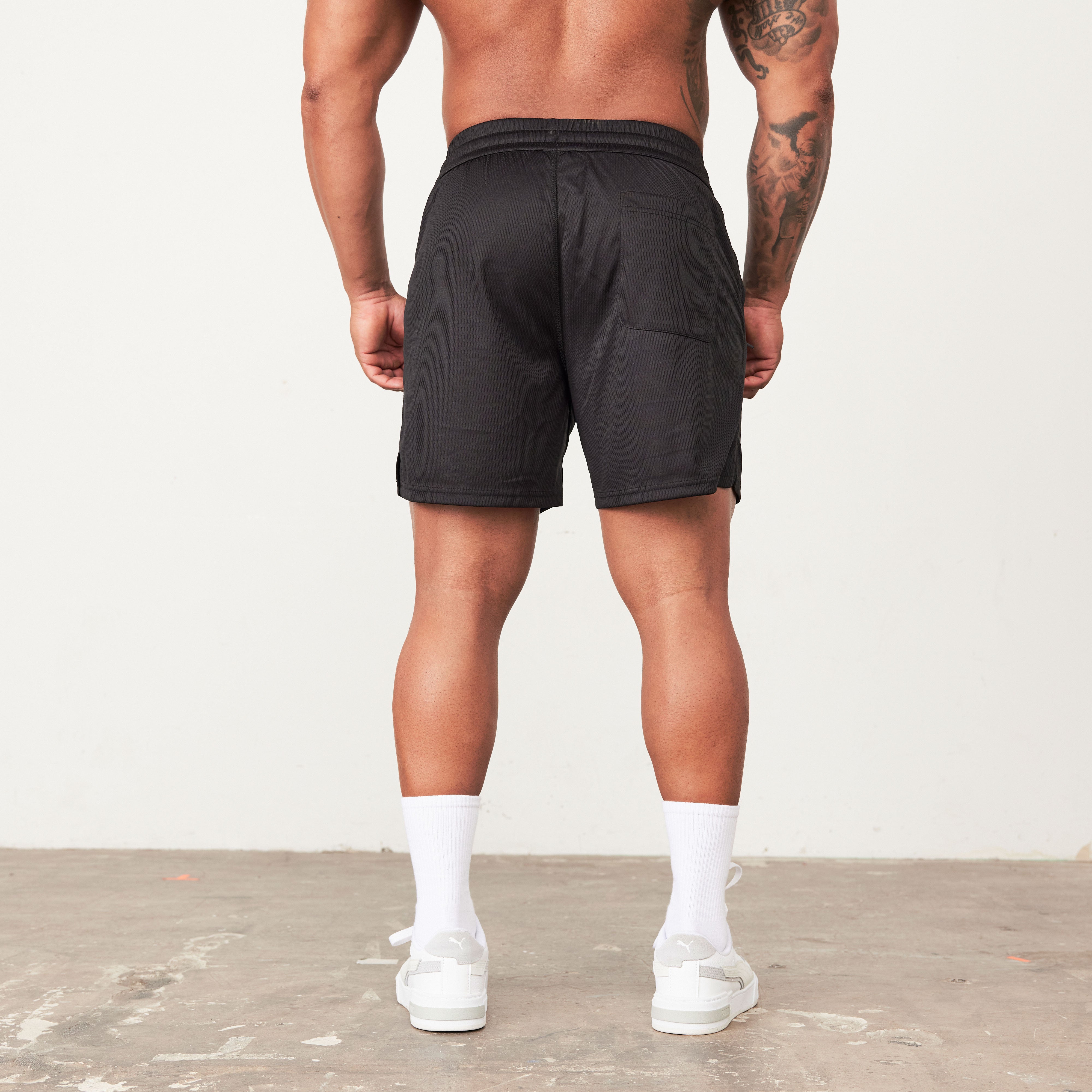 Vanquish TSP Black Racing Mesh Shorts