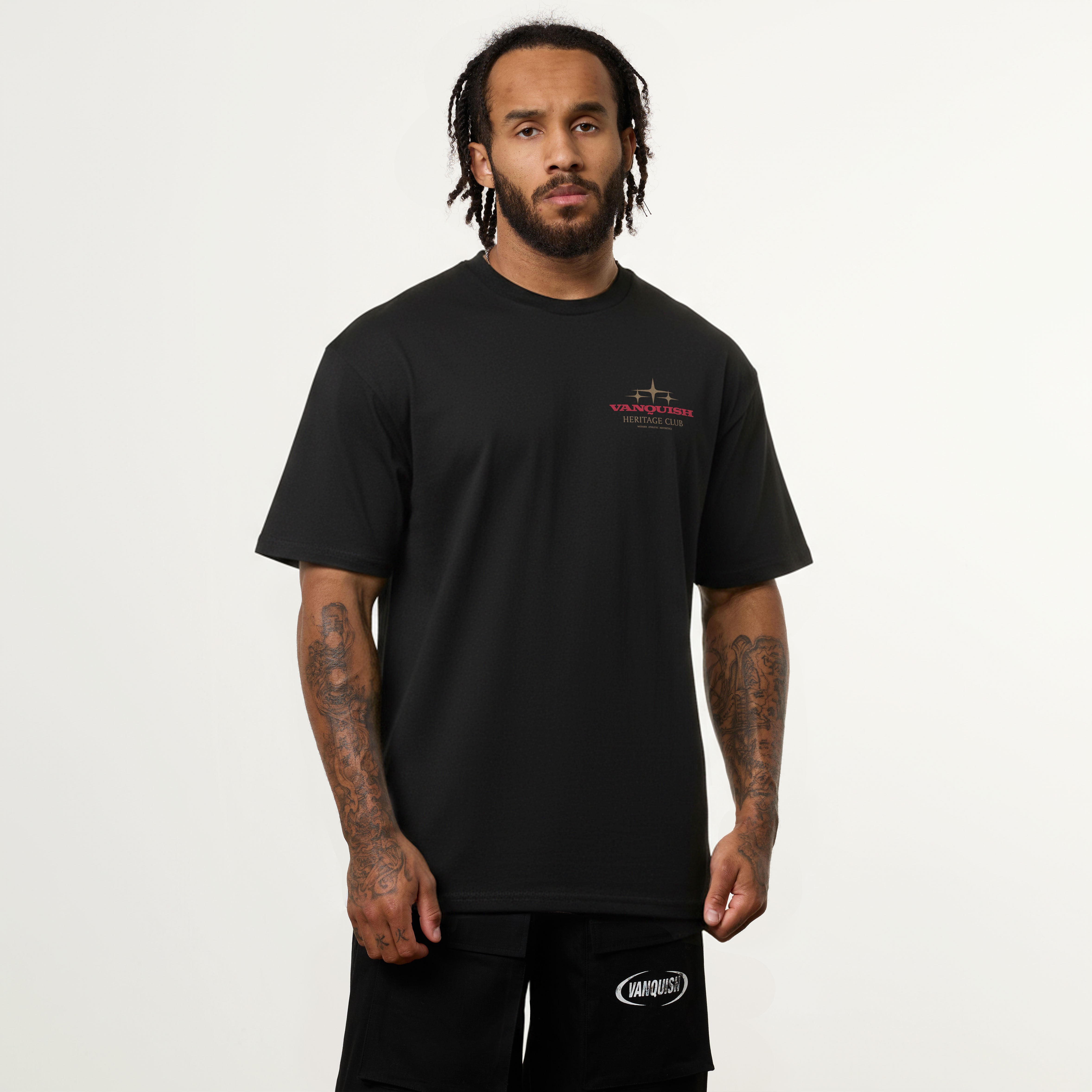 REVOLVE CROWN BLACK OVERSIZED T SHIRT