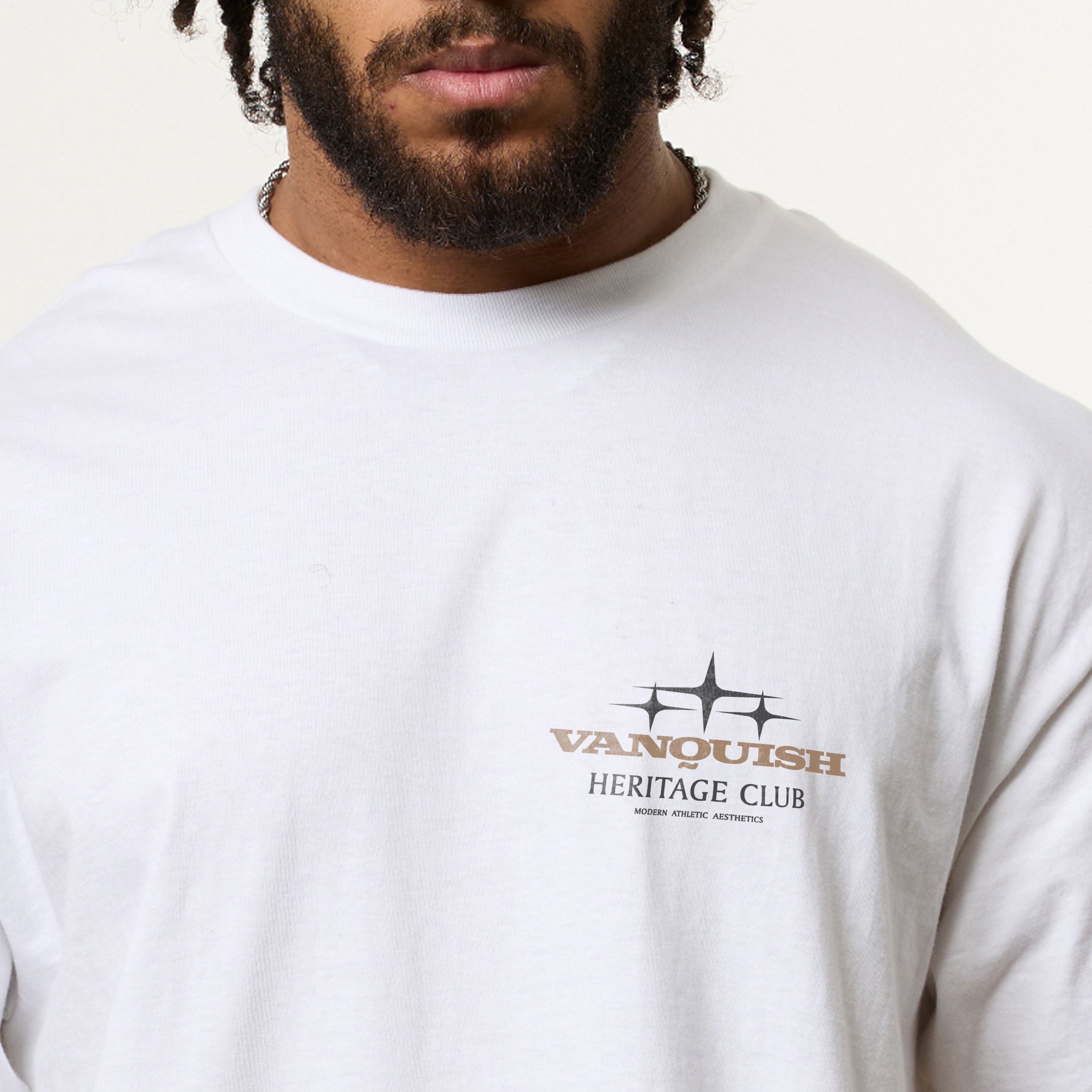 REVOLVE CROWN WHITE OVERSIZED T SHIRT