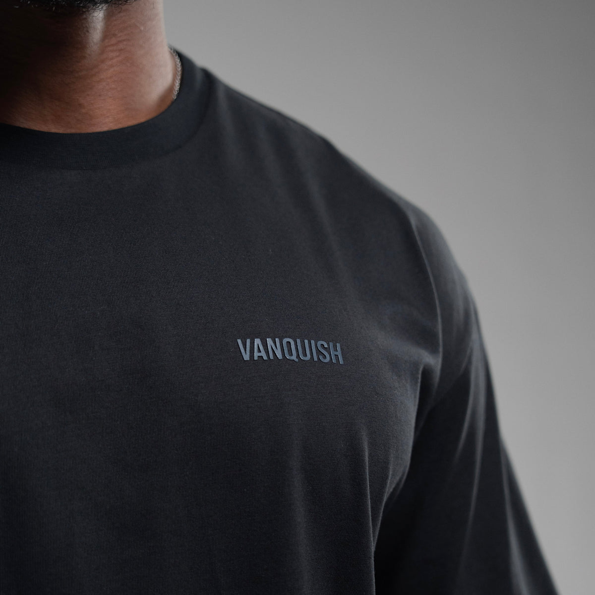 EVOLVE BLACK BOXY OVERSIZED T SHIRT
