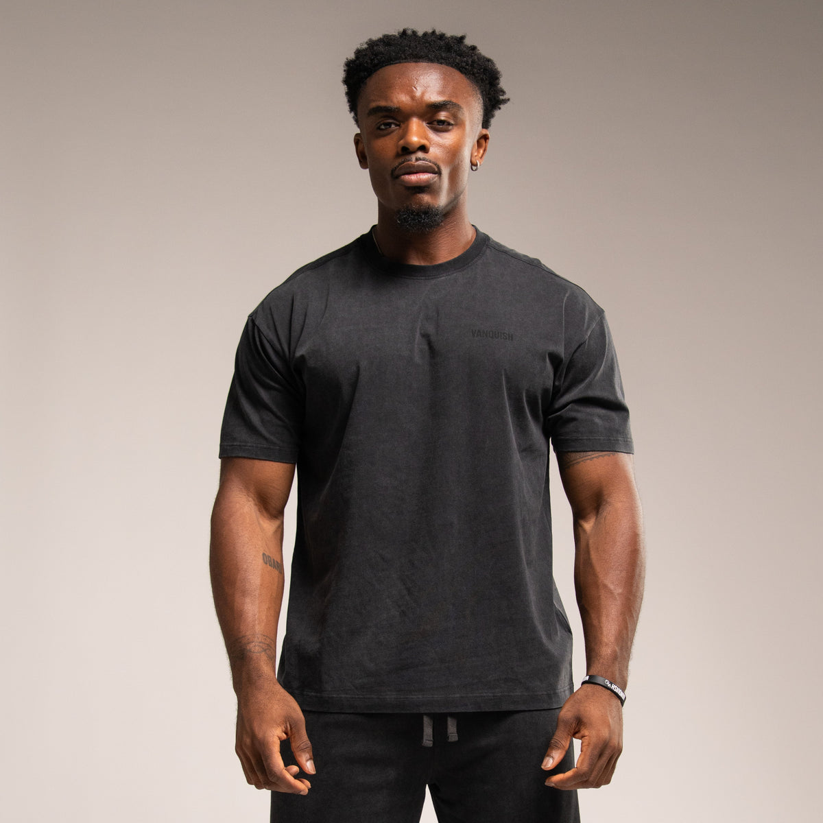 WASHED BLACK OVERSIZED T SHIRT