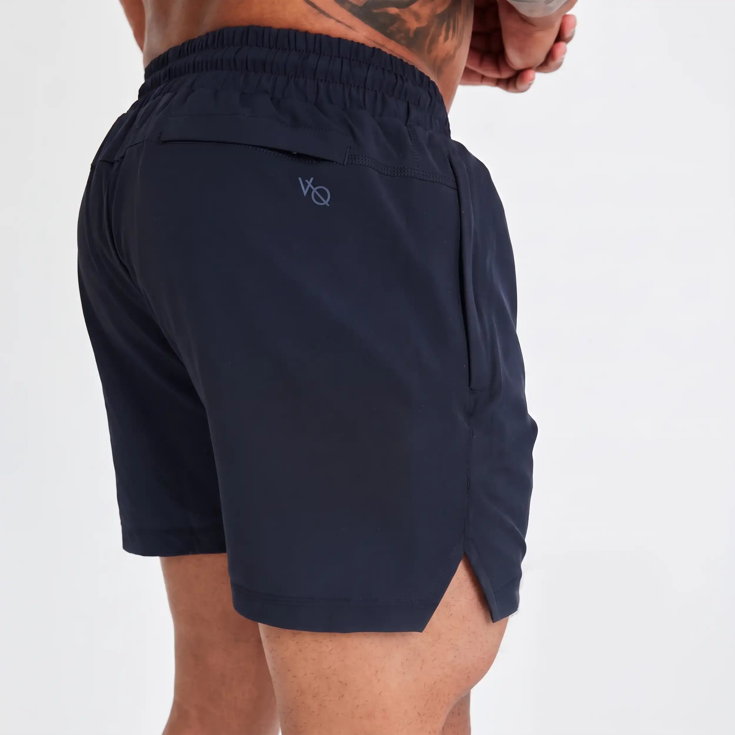 EVOLVE NAVY 4" PERFORMANCE SHORT