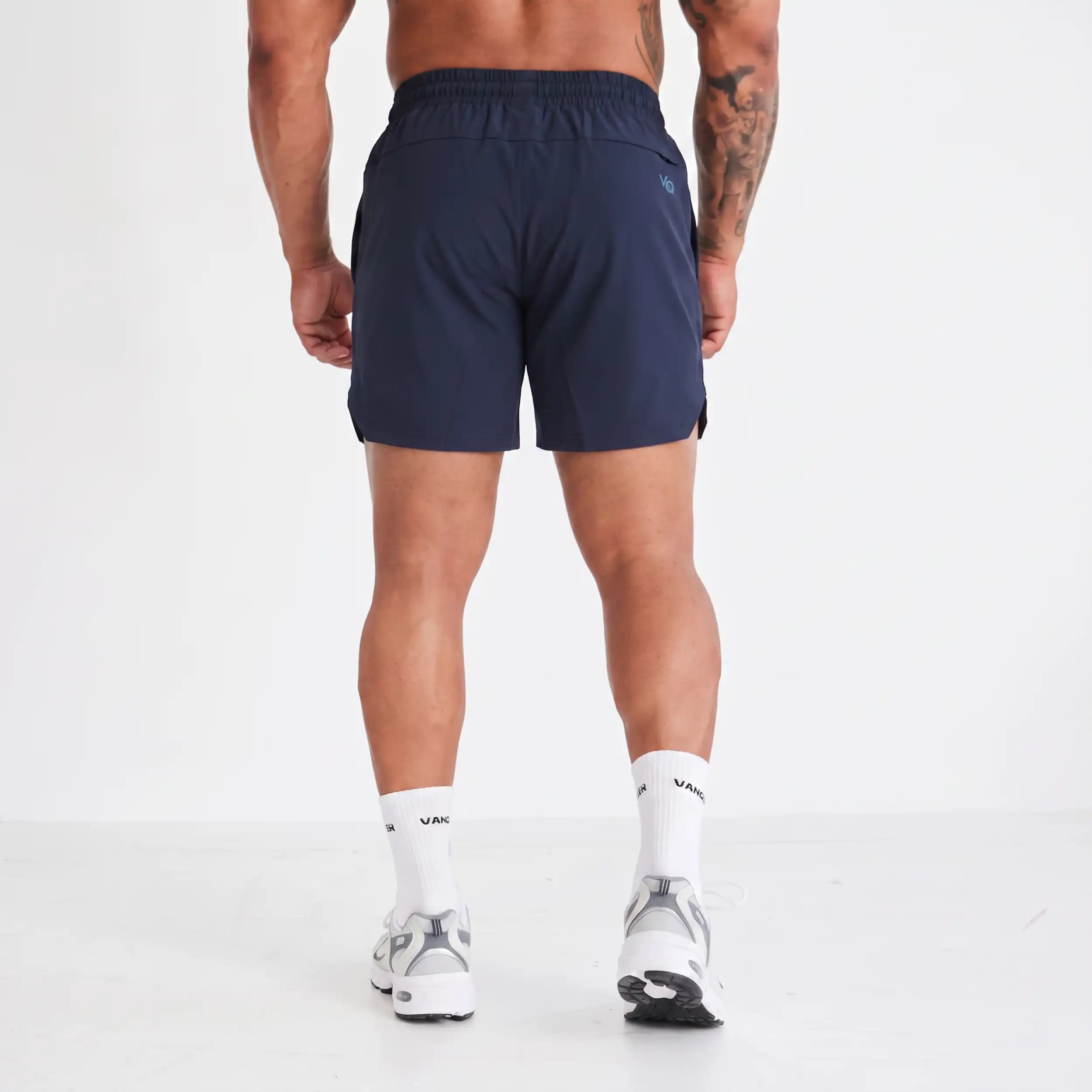 EVOLVE NAVY 4" PERFORMANCE SHORT