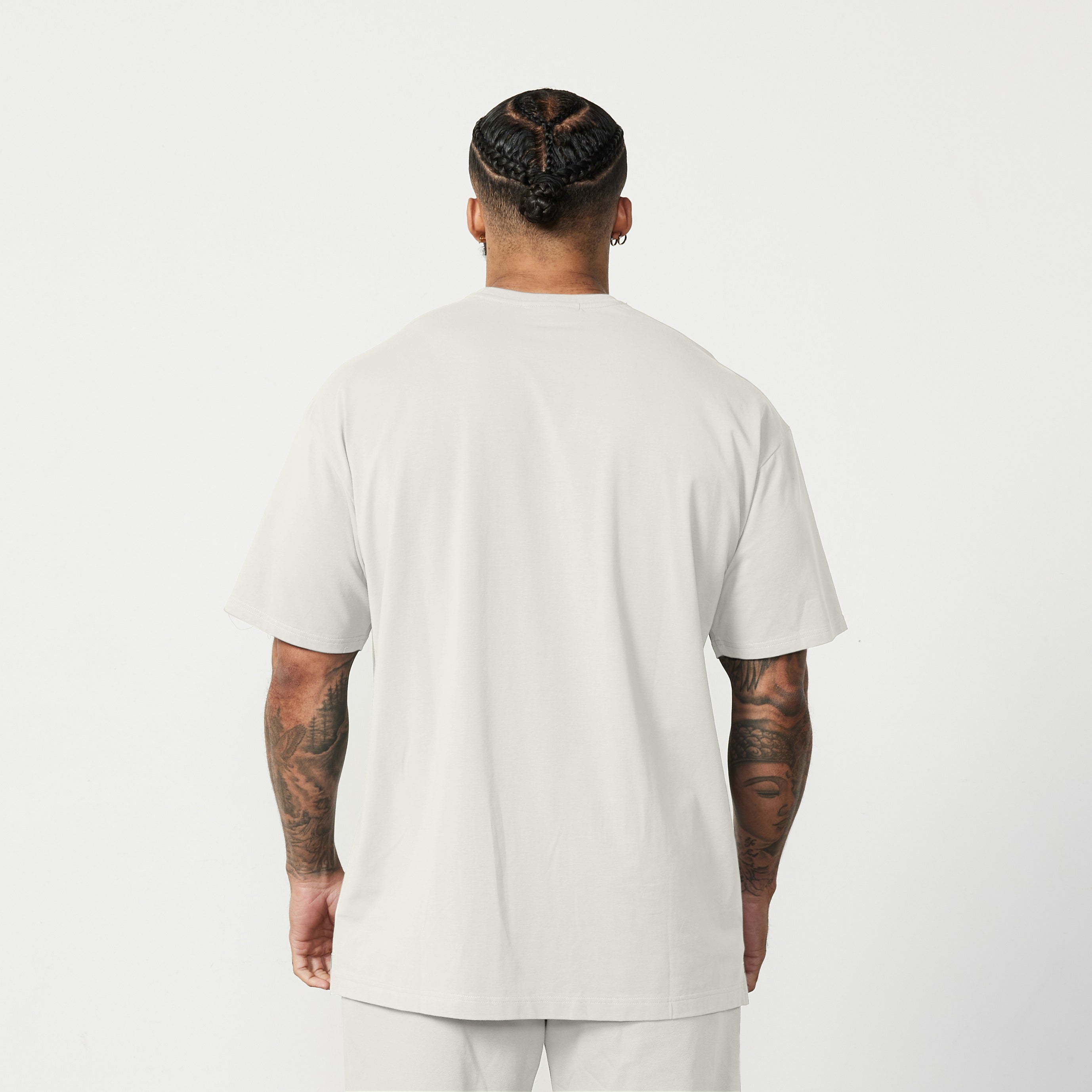 Vanquish Essential Stone Oversized T Shirt