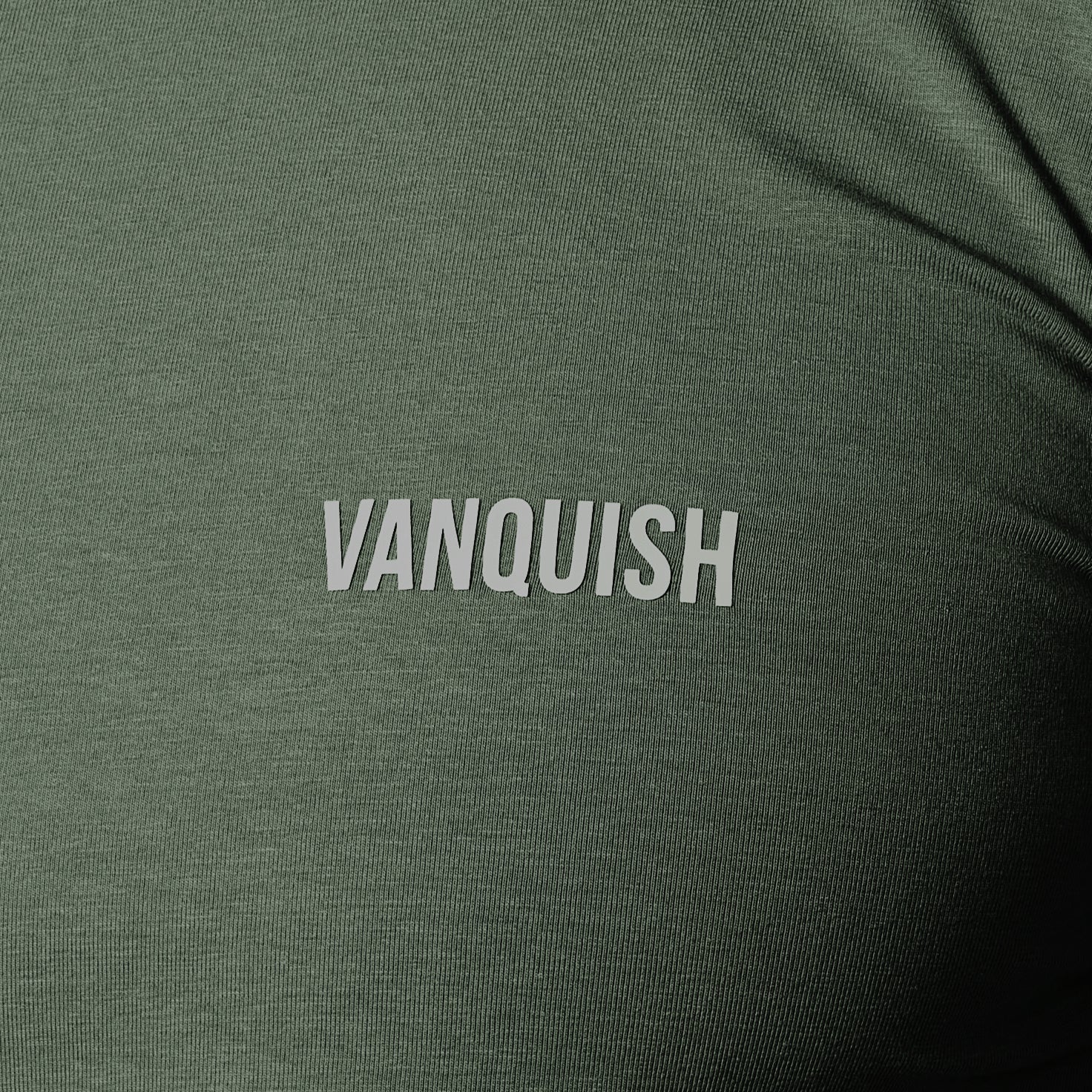 Vanquish Essential Forest Green Slim Fit Short Sleeve T Shirt