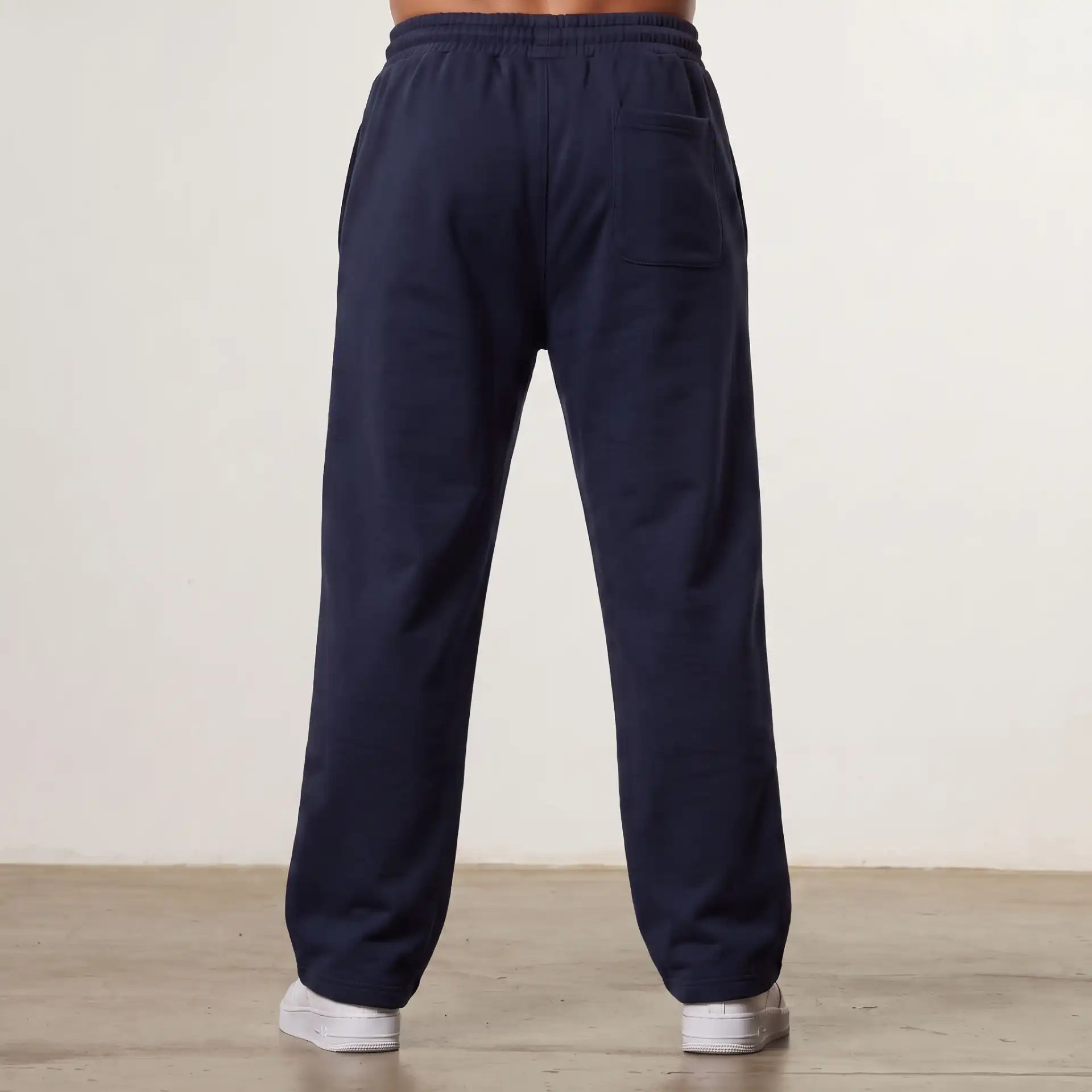 EVOLVE NAVY STRAIGHT LEG SWEATPANTS
