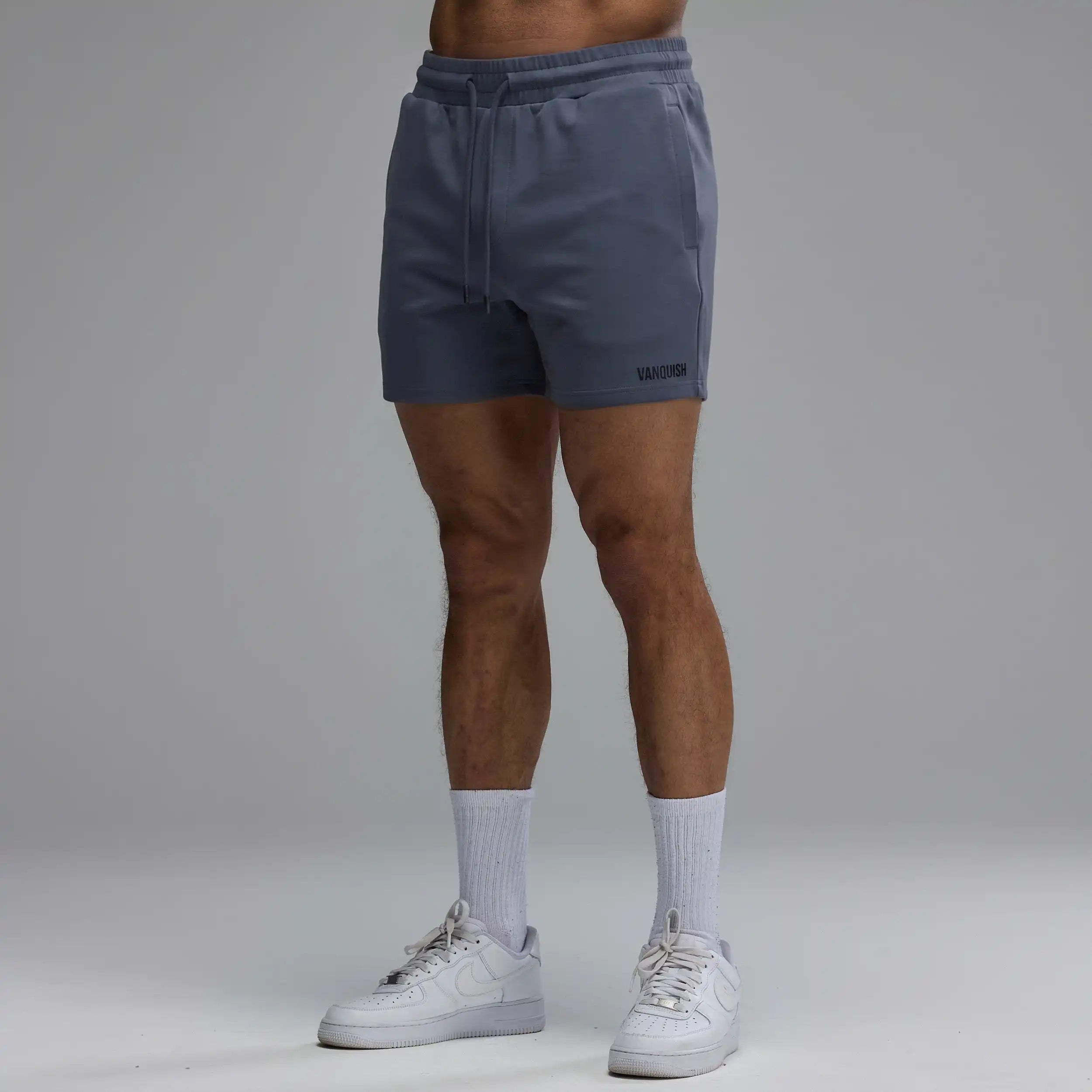 VANQUISH EVOLVE DARK GREY REGULAR FIT SWEAT SHORT