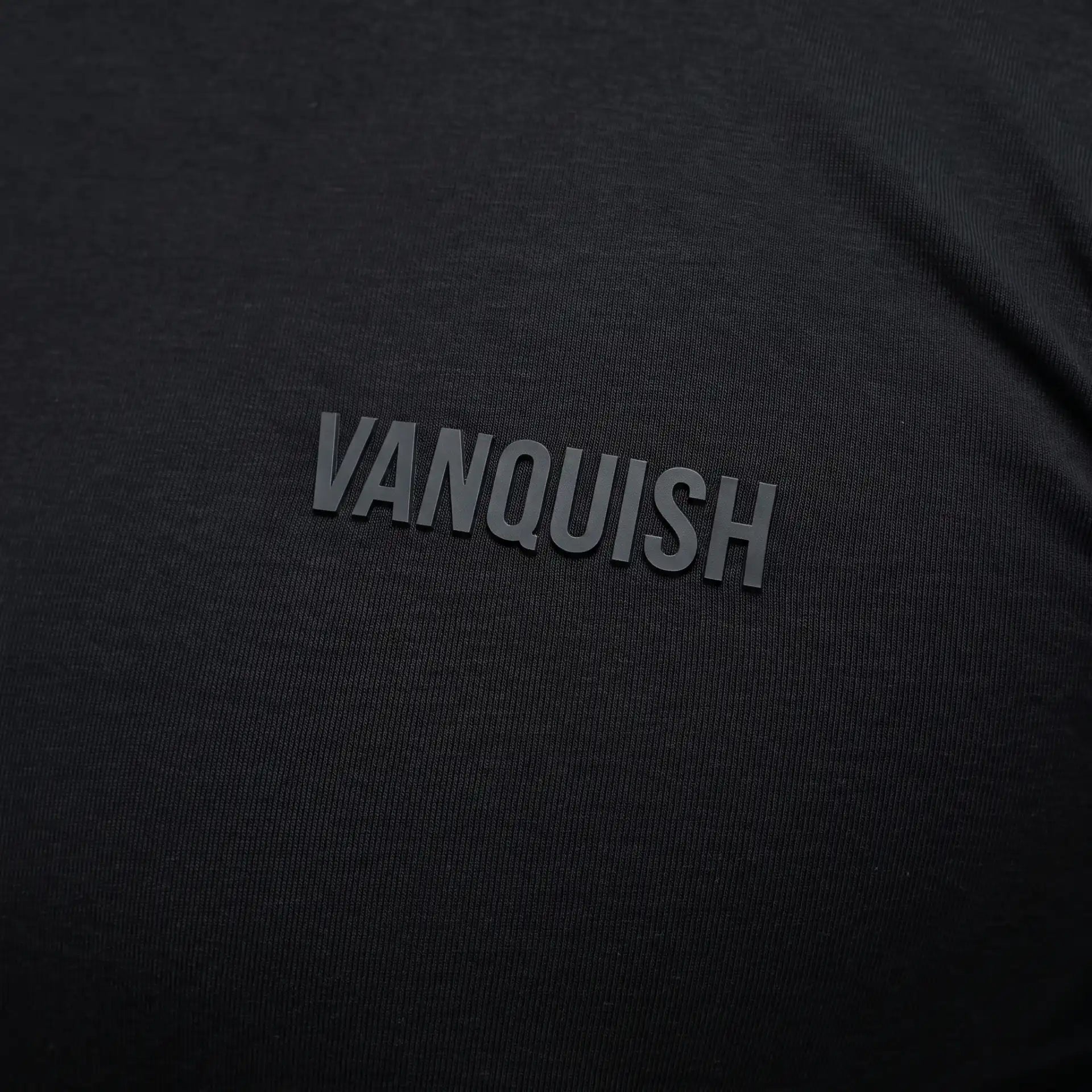 VANQUISH EVOLVE BLACK SLIM FIT T SHIRT