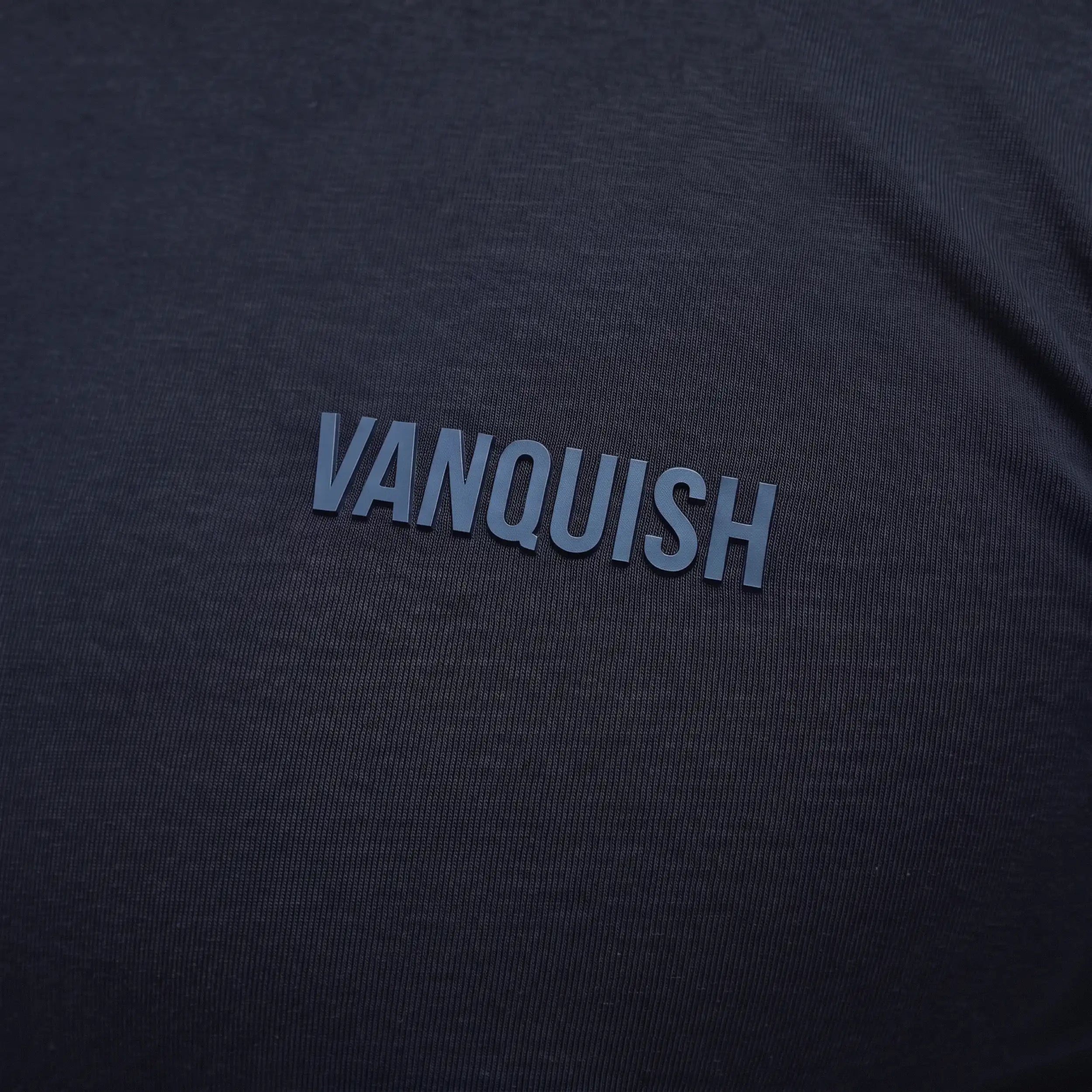 VANQUISH EVOLVE NAVY SLIM FIT JERSEY T SHIRT