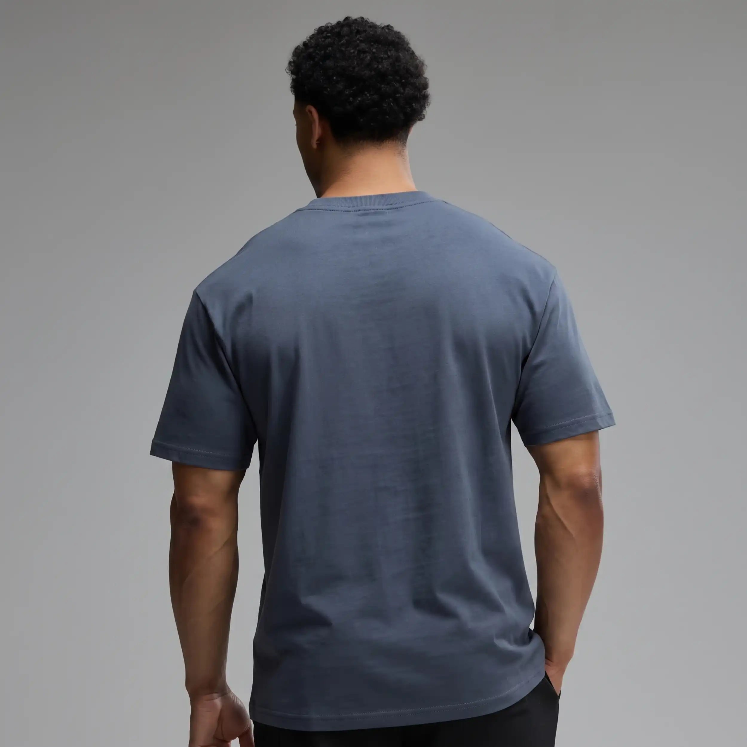 VANQUISH EVOLVE DARK GREY OVERSIZED JERSEY T SHIRT