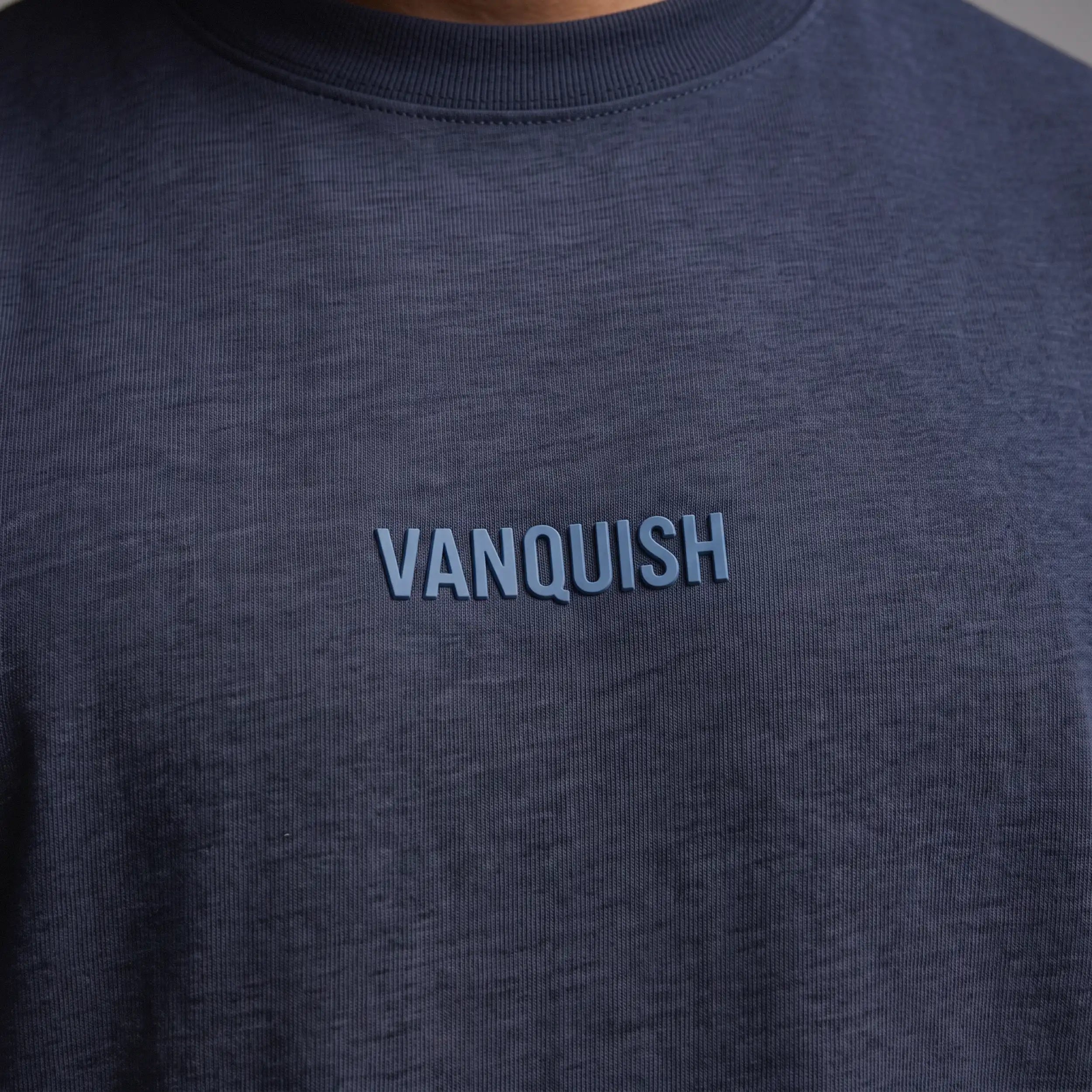 VANQUISH EVOLVE NAVY OVERSIZED JERSEY T SHIRT