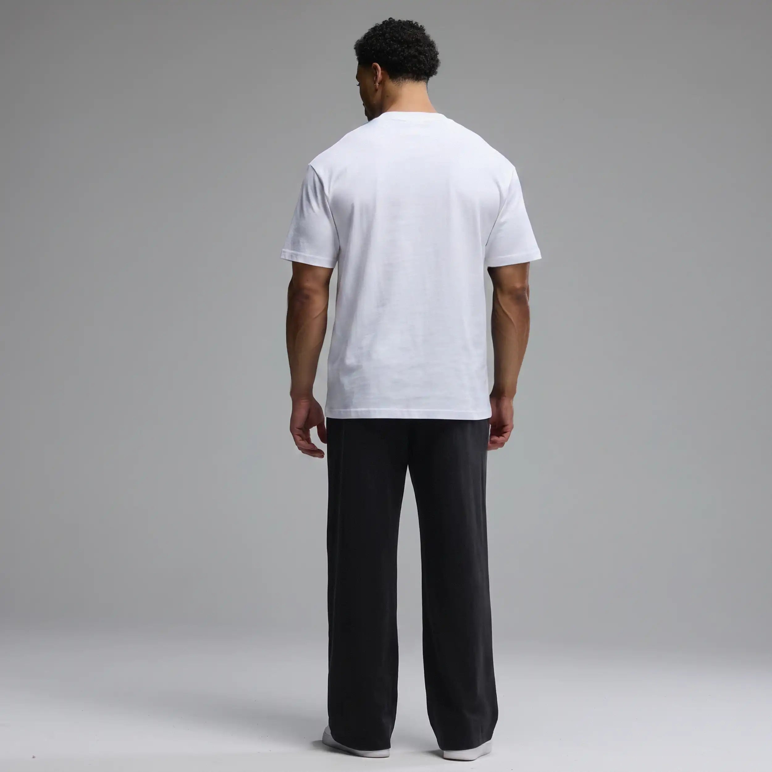 VANQUISH EVOLVE WHITE OVERSIZED JERSEY T SHIRT