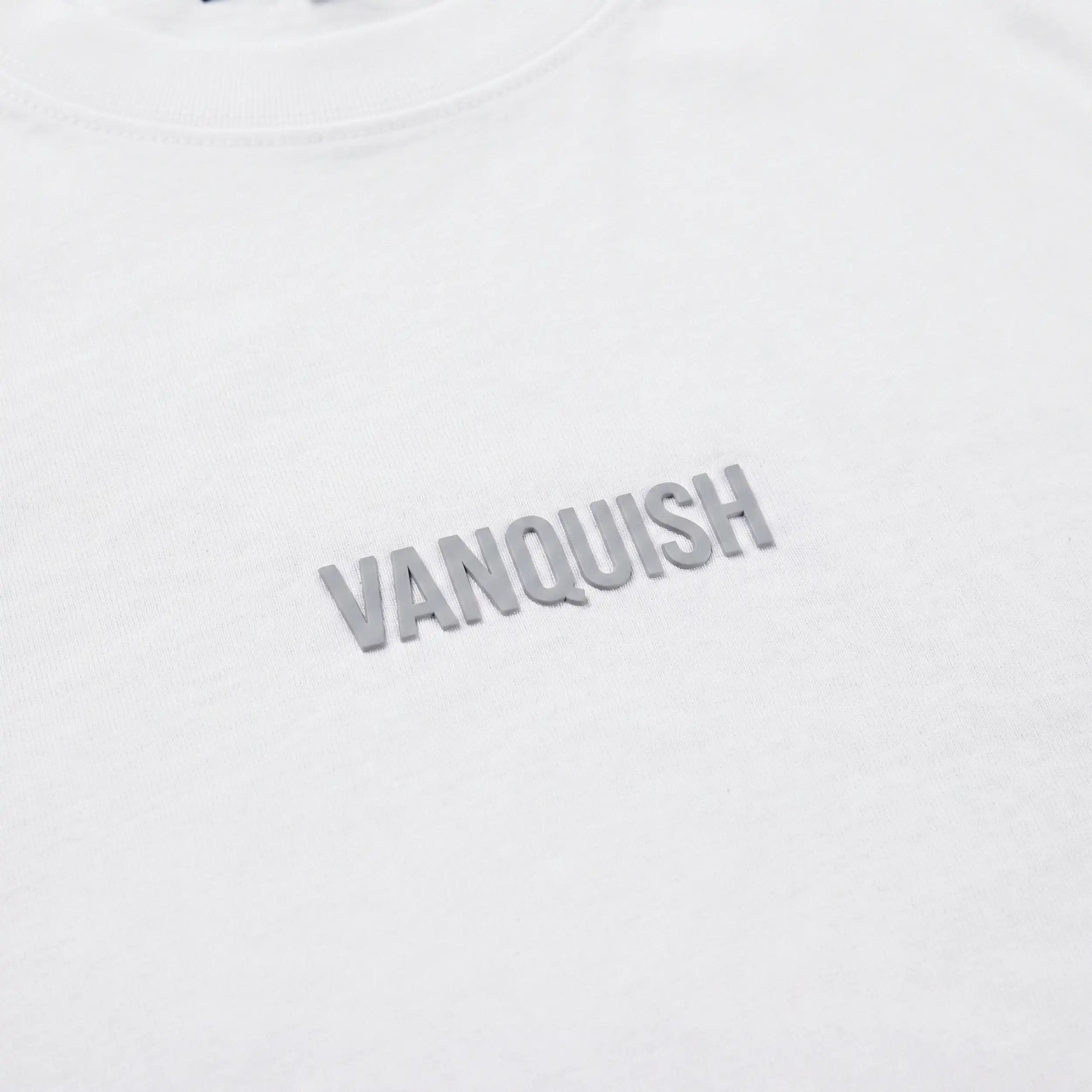 VANQUISH EVOLVE WHITE OVERSIZED JERSEY T SHIRT