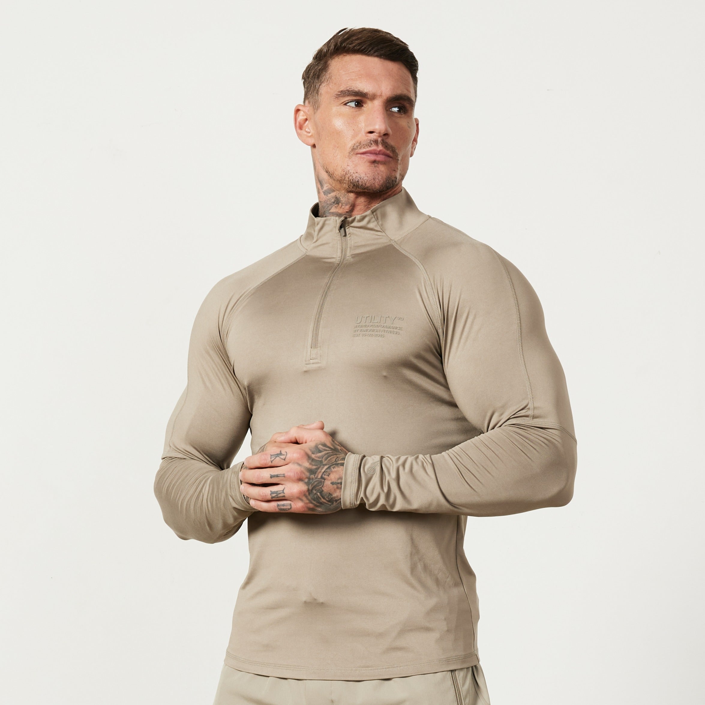 Vanquish Utility Stone 1/4 Zip Training Top