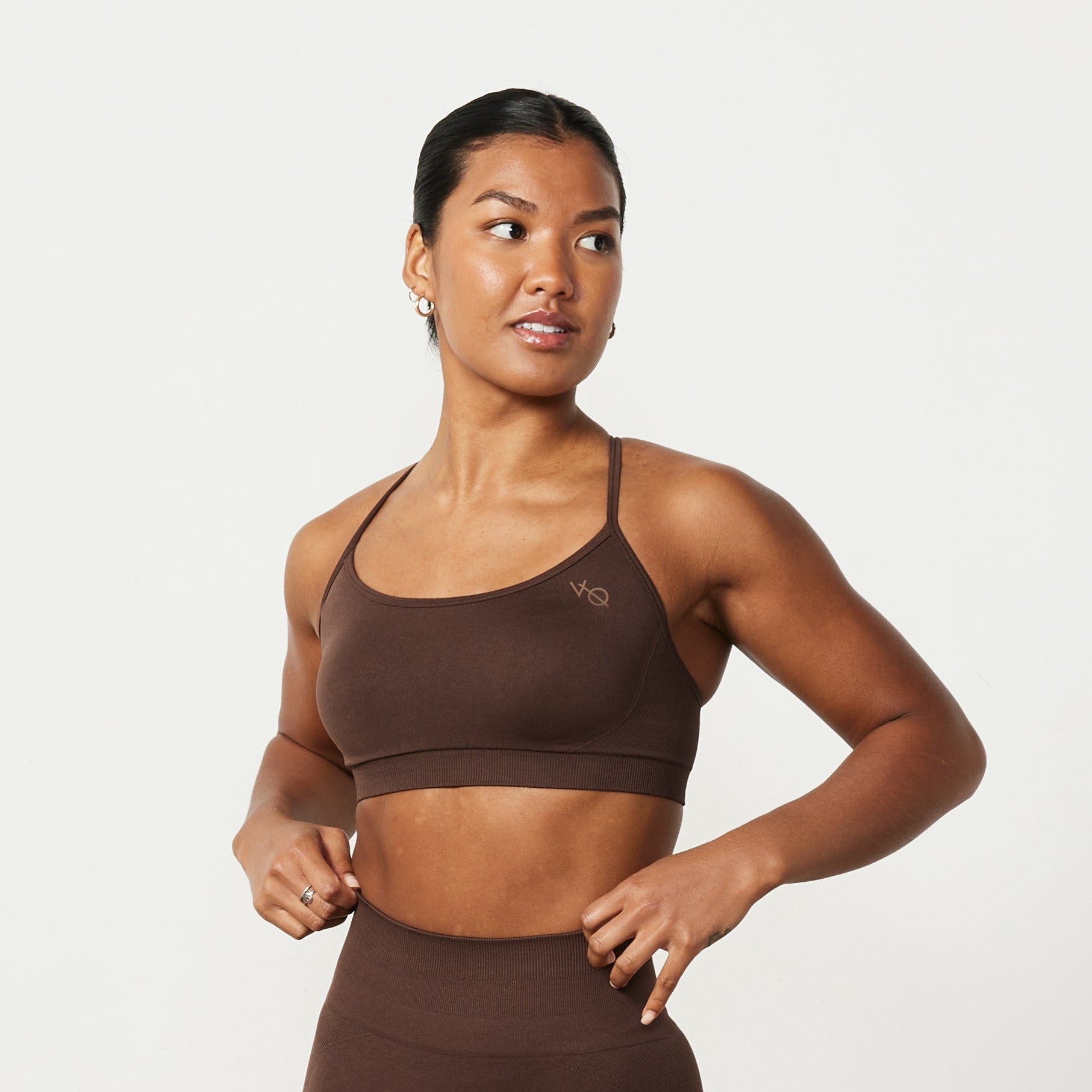 Vanquish Elevate Seamless Coffee Brown Multiway Low Support Bra