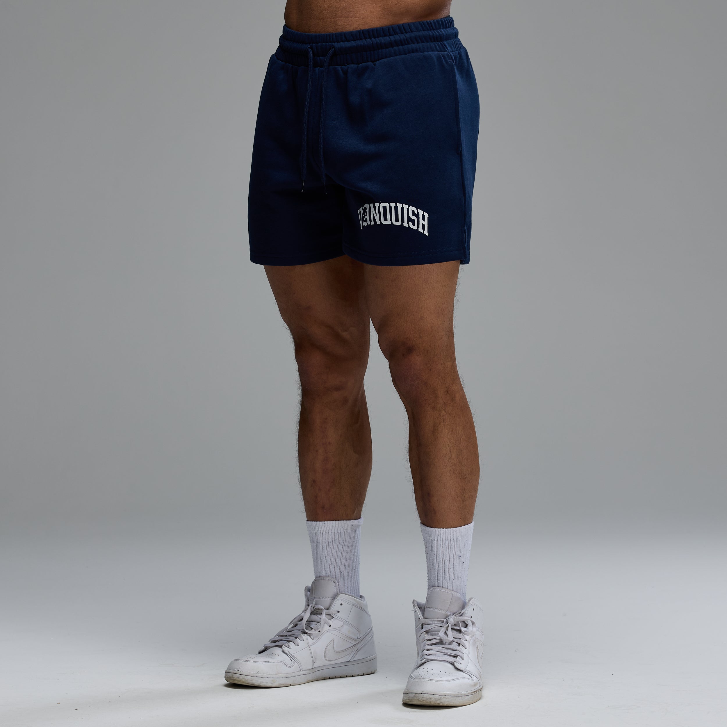 ACADEMY ARCH NAVY REGULAR FIT SHORT