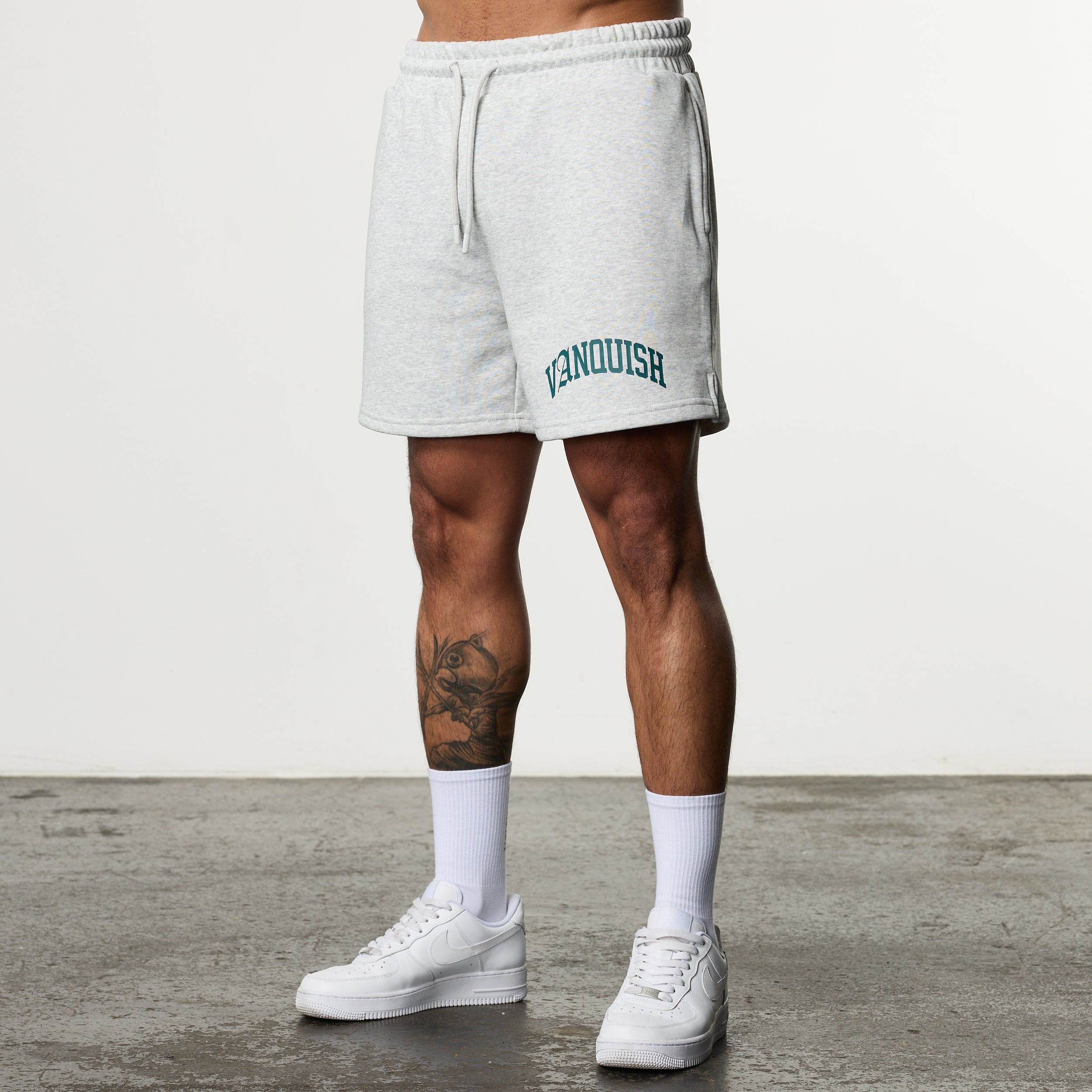 ACADEMY ARCH GREY REGULAR FIT SHORT