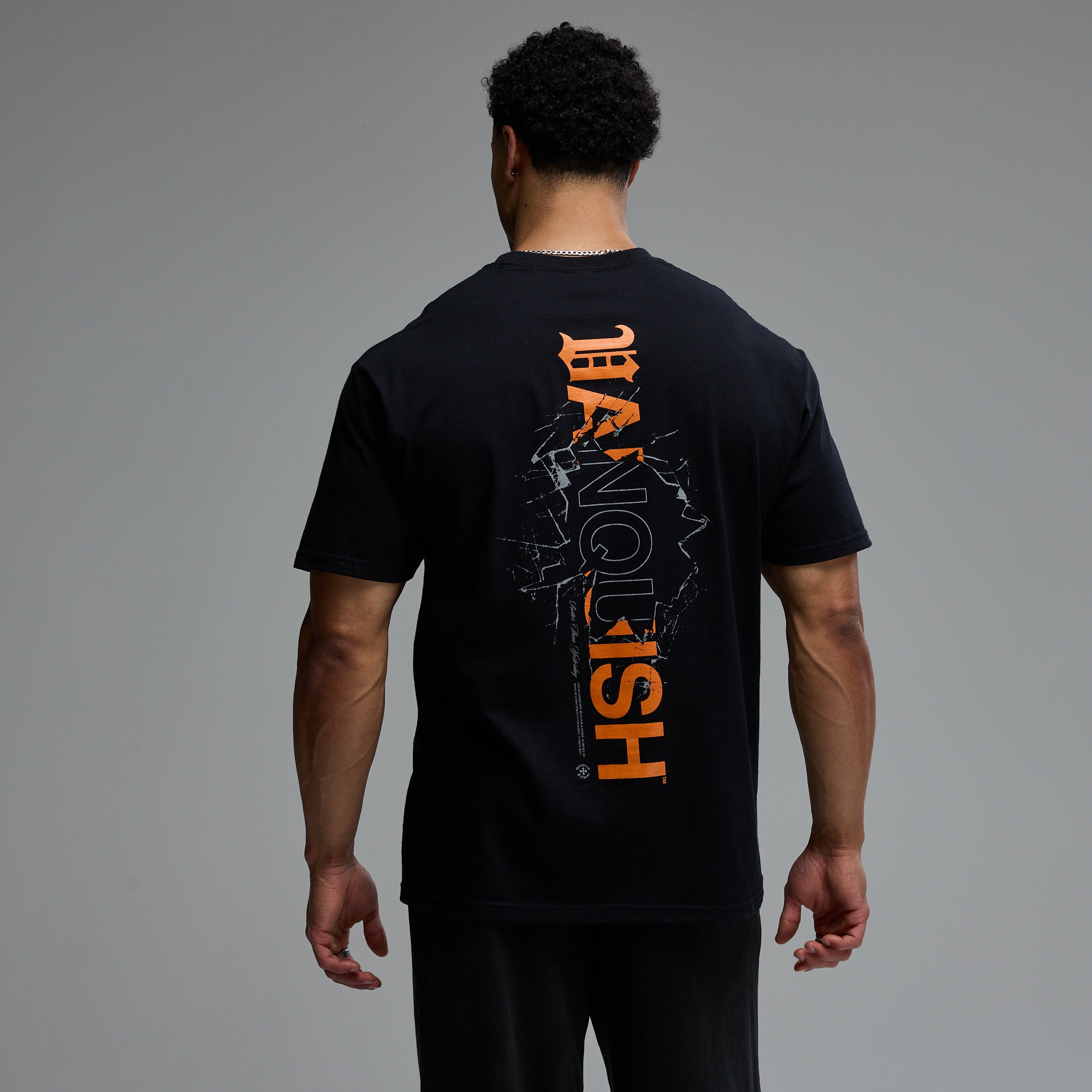 REVOLVE BREAKOUT BLACK OVERSIZED BOXY T SHIRT