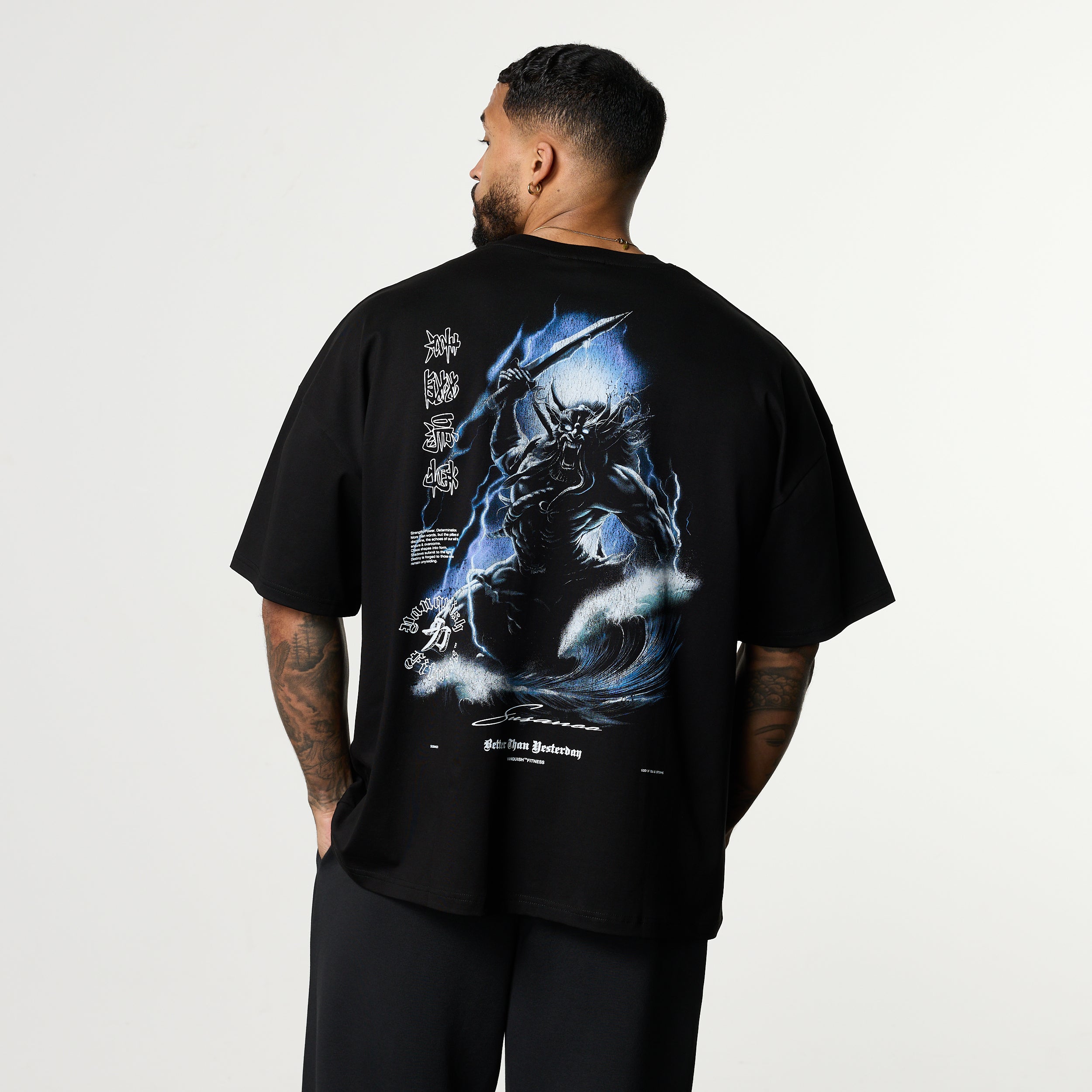 SHINTO GODS Susanoo OVERSIZED BOXY T SHIRT