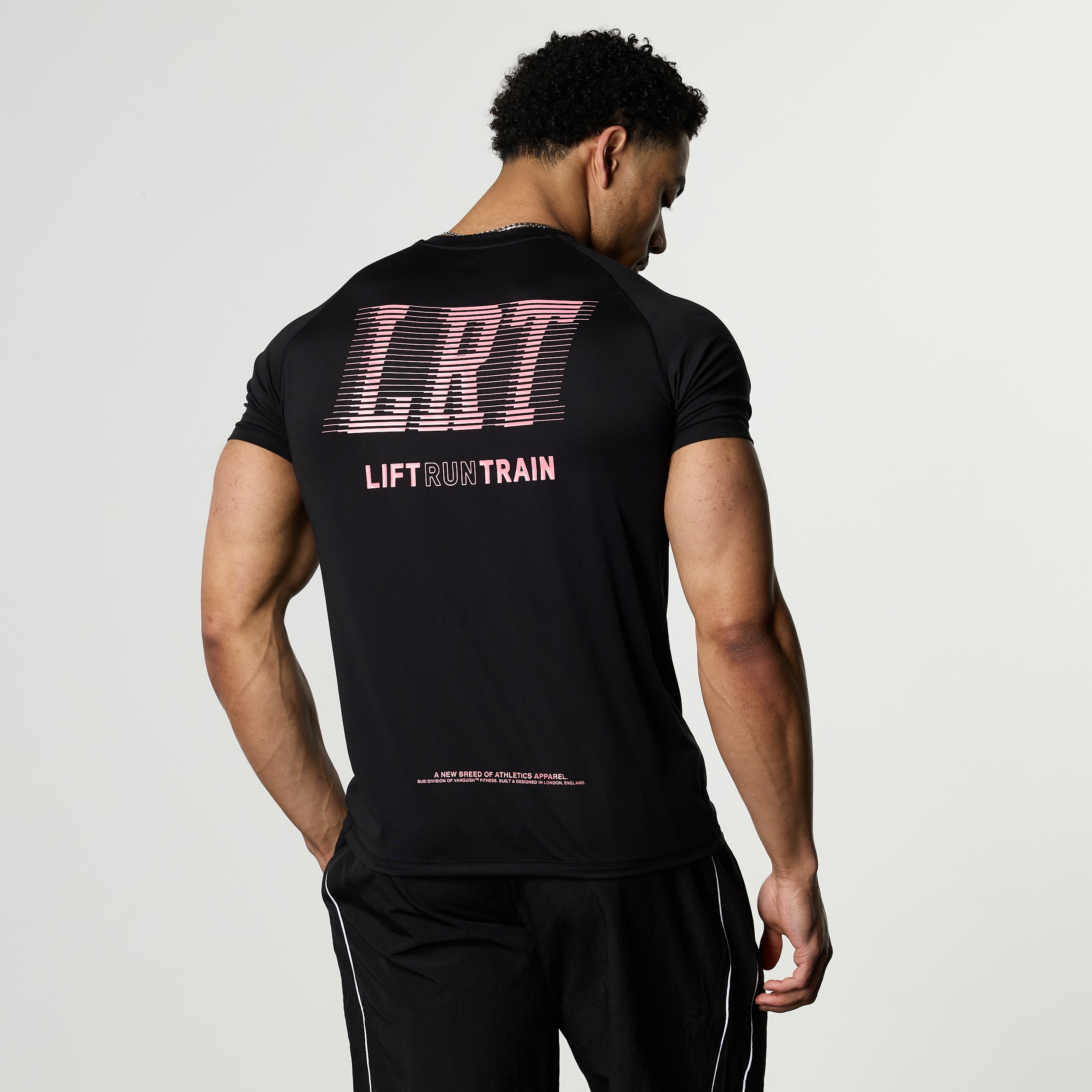 LRT DASHED SLIM FIT PERFORMANCE T SHIRT