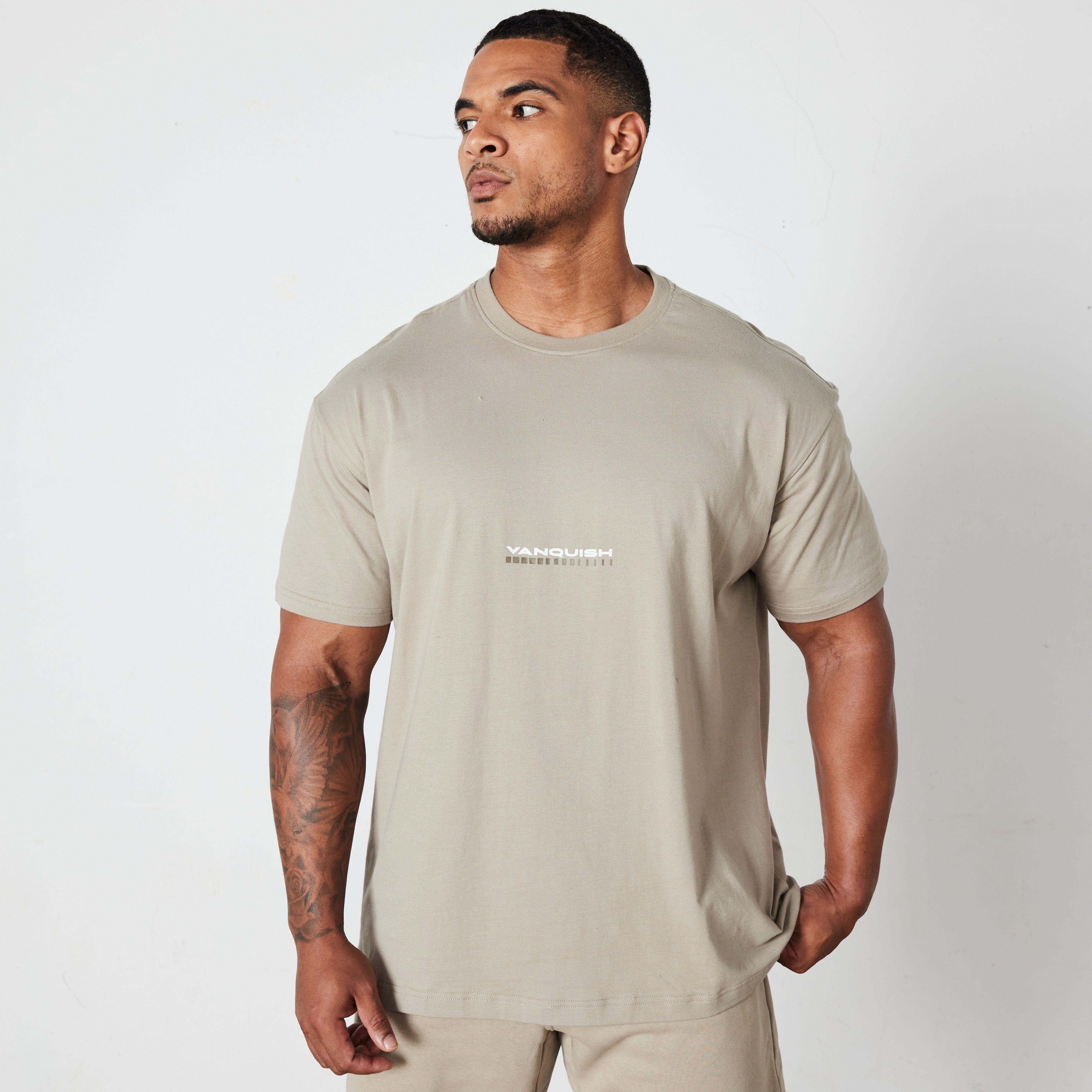 Vanquish Stone Athletics Division Oversized T Shirt