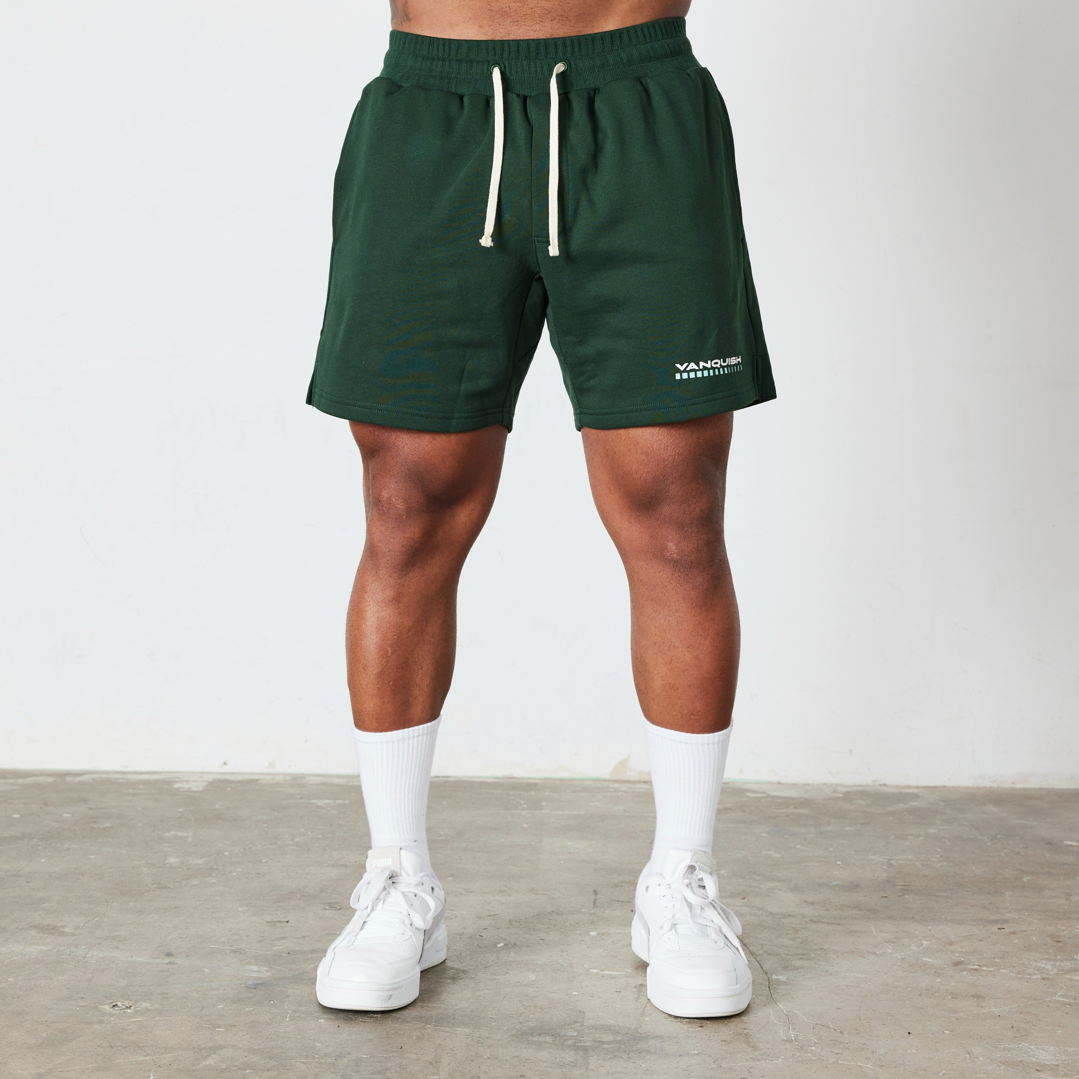 Vanquish Green Athletics Division Shorts