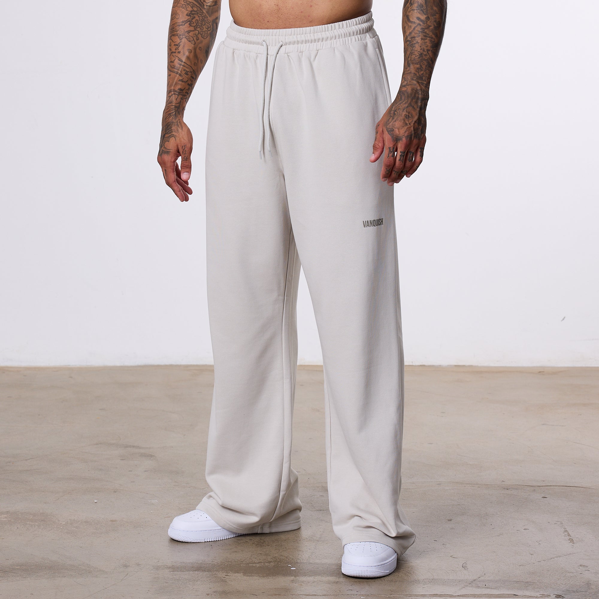Vanquish Essential V2 Stone Straight Leg Sweatpants