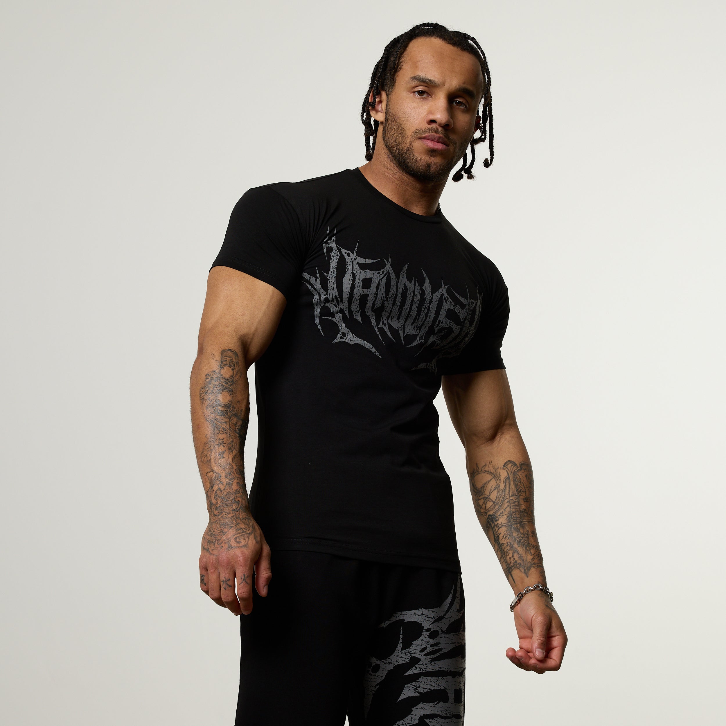 Vanquish Metal Black Slim Fit T Shirt