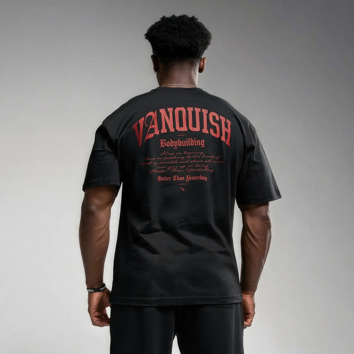 Grunge Black Oversized T Shirt