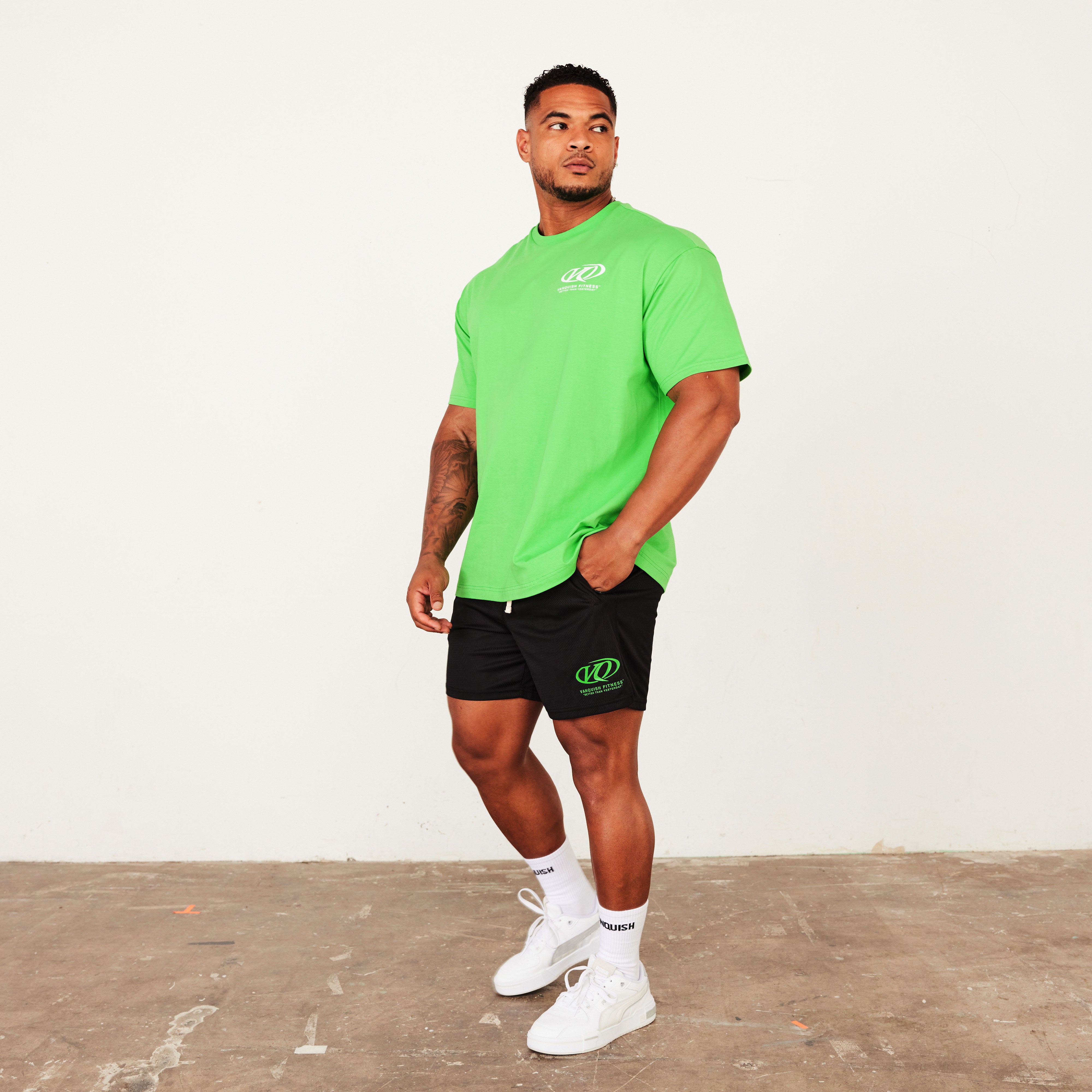 Vanquish TSP Black Racing Mesh Shorts