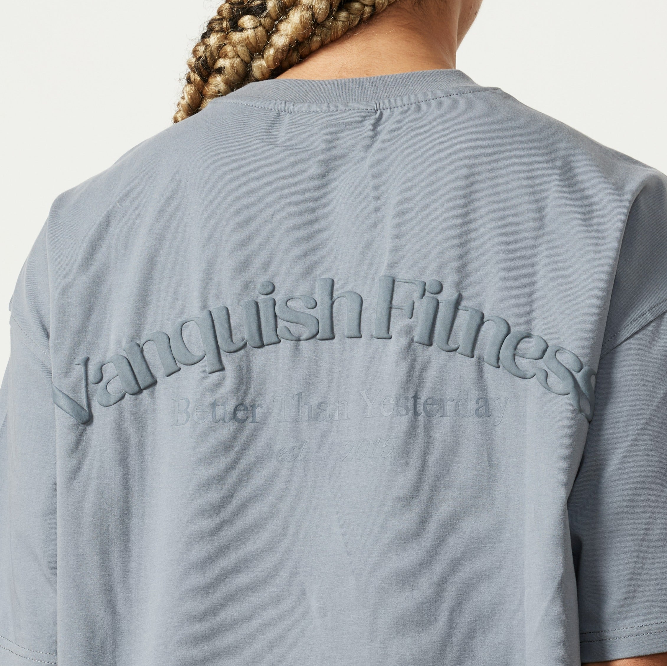 Vanquish Restore Slate Grey Oversized T Shirt
