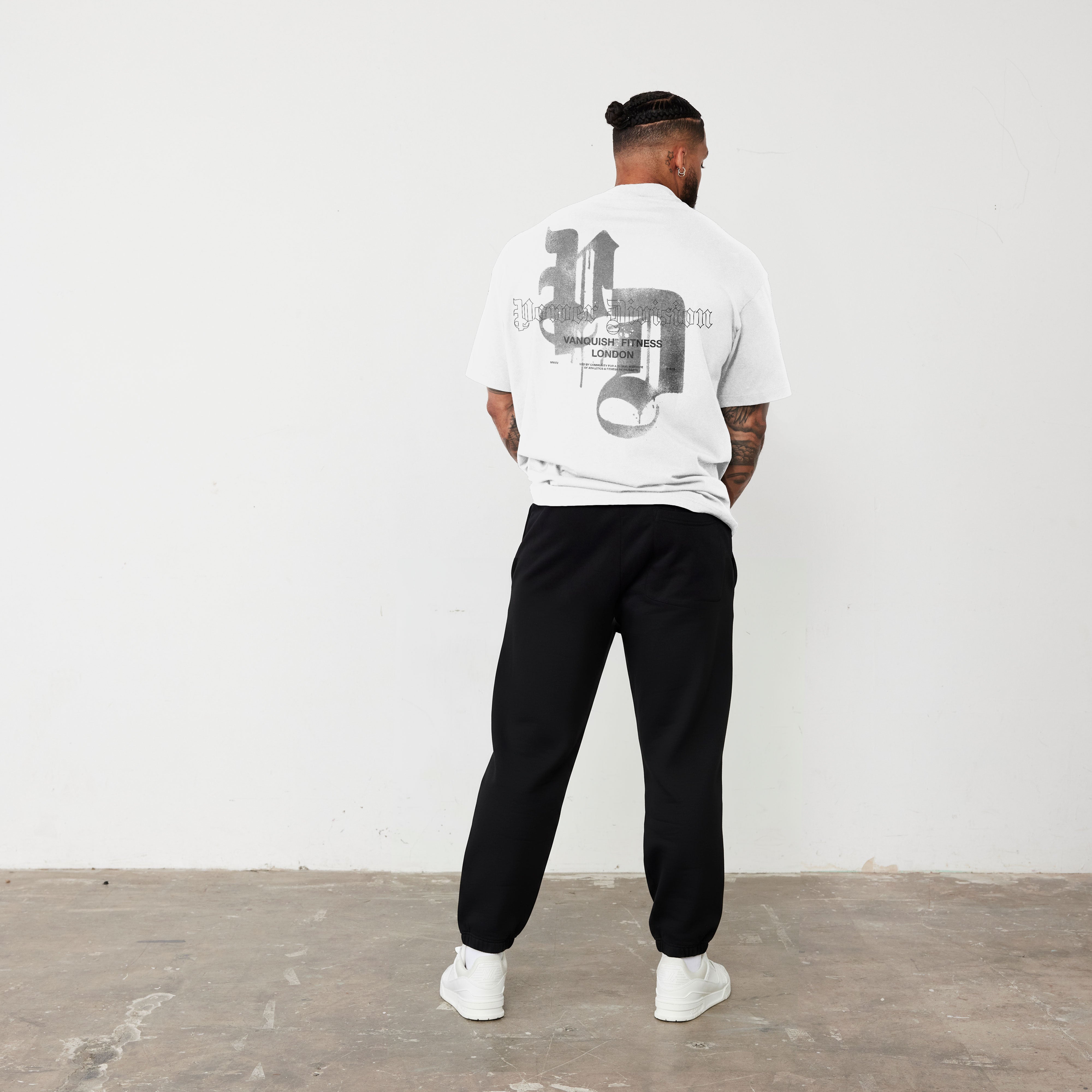 REVOLVE POWER DIVISION WHITE OVERSIZED T SHIRT