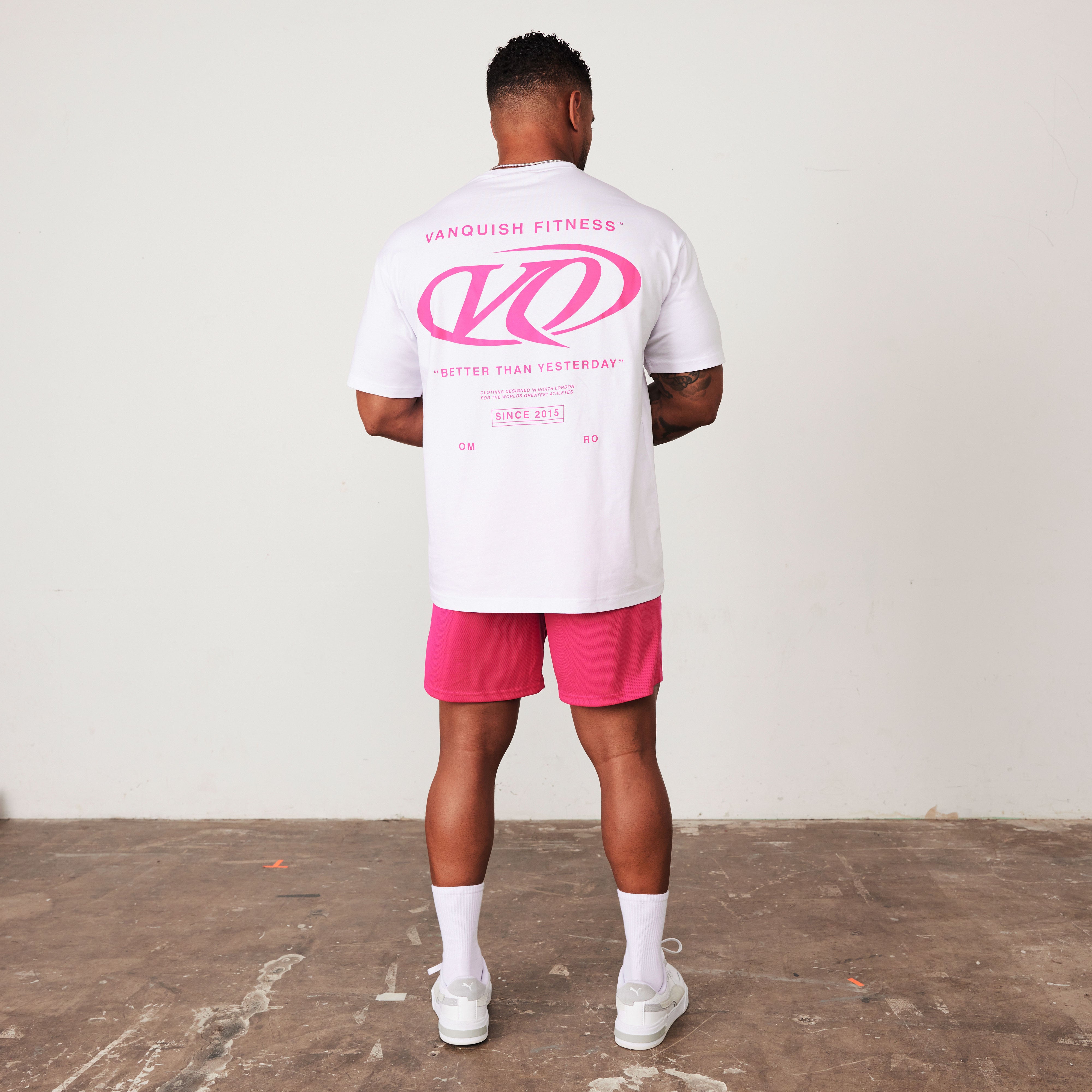 Vanquish TSP White Racing Oversized T Shirt