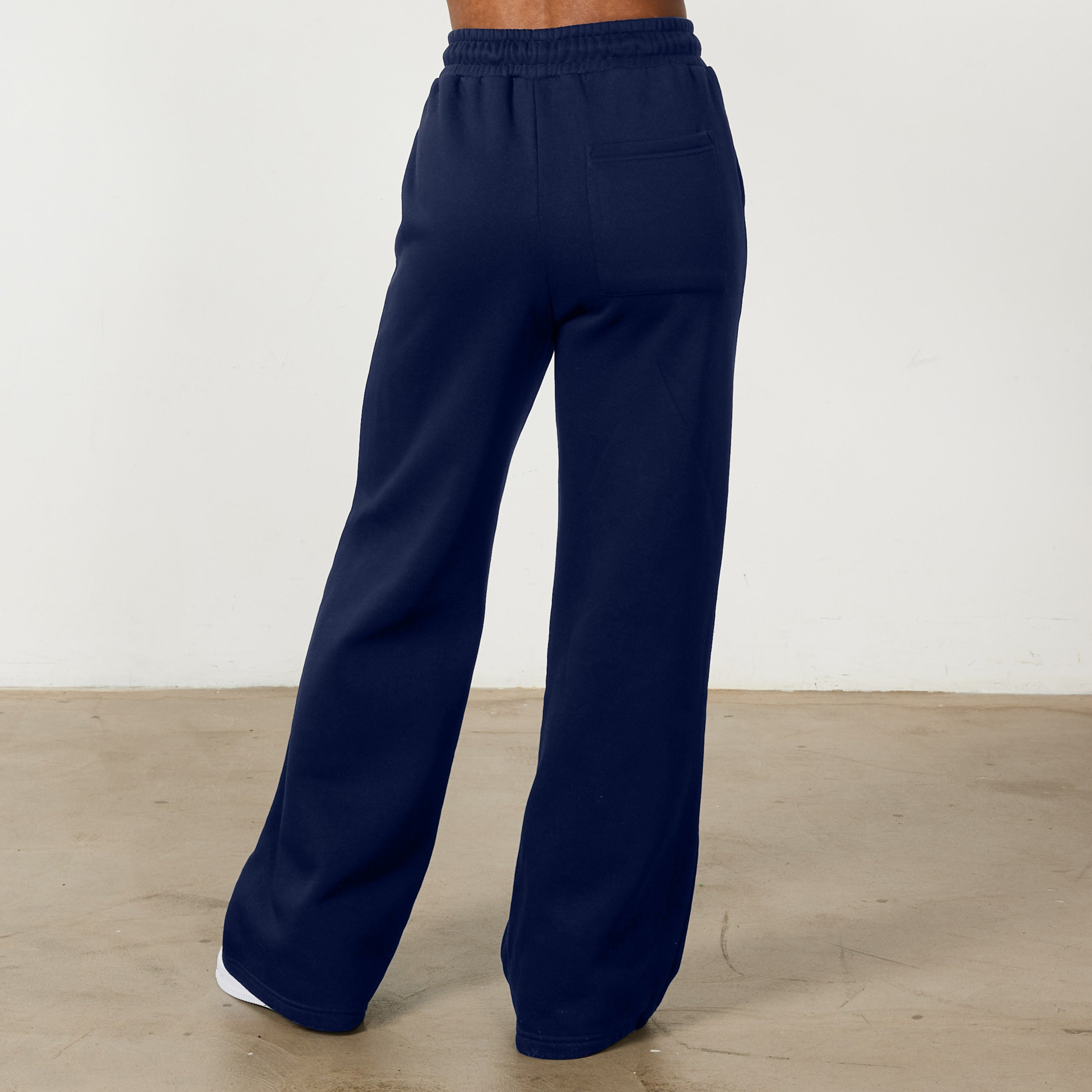 Vanquish Rejuvenate Navy Petite Wide Leg Sweatpants