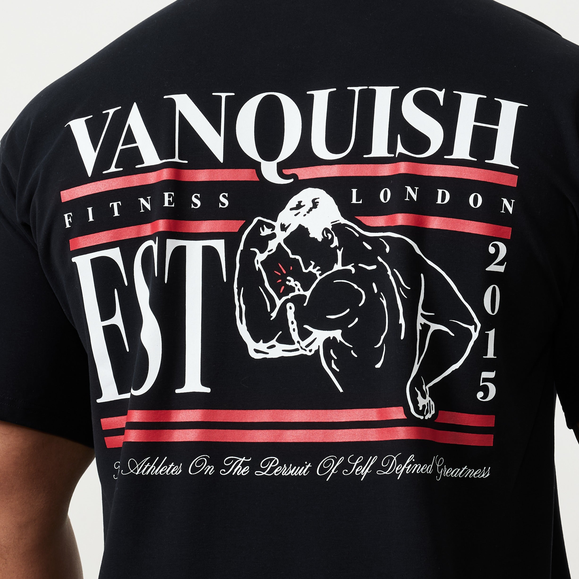 Vanquish TSP Black Muscle Oversized T Shirt