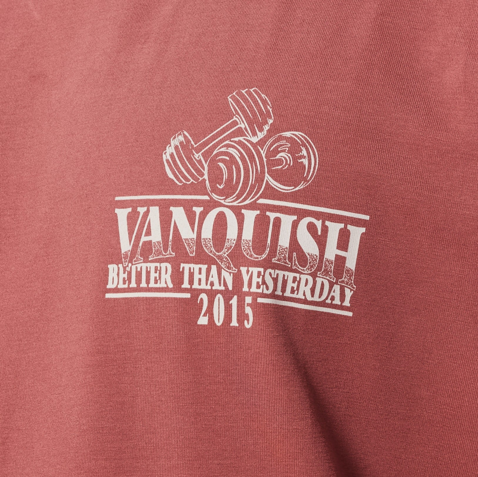 Vanquish TSP Chalk Red Western Oversized T Shirt