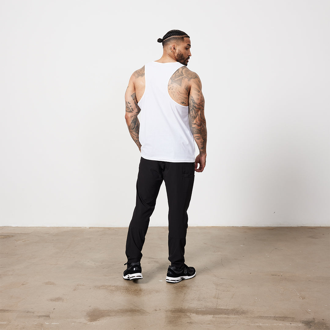 Vanquish Utility White Performance Tank