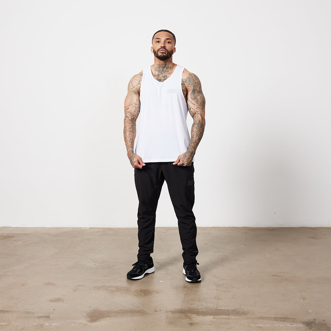 Vanquish Utility White Performance Tank