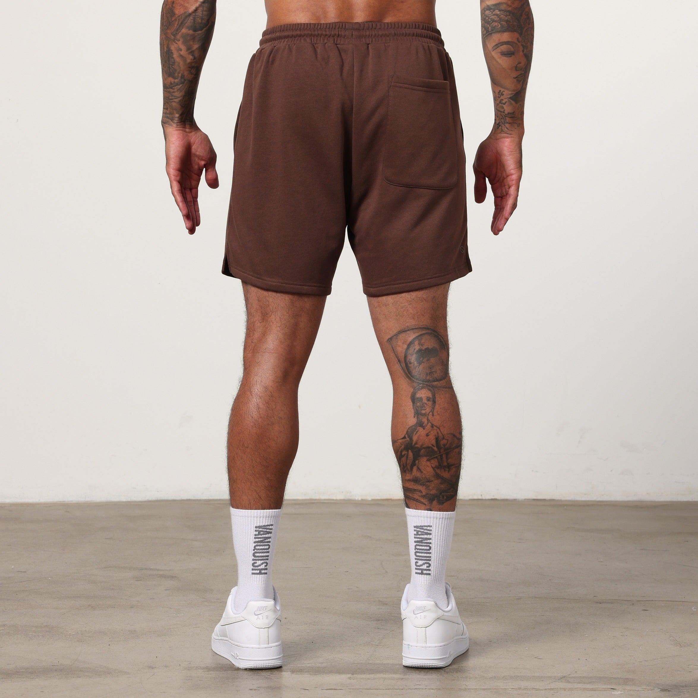 Vanquish Essential Chocolate Regular Fit Shorts