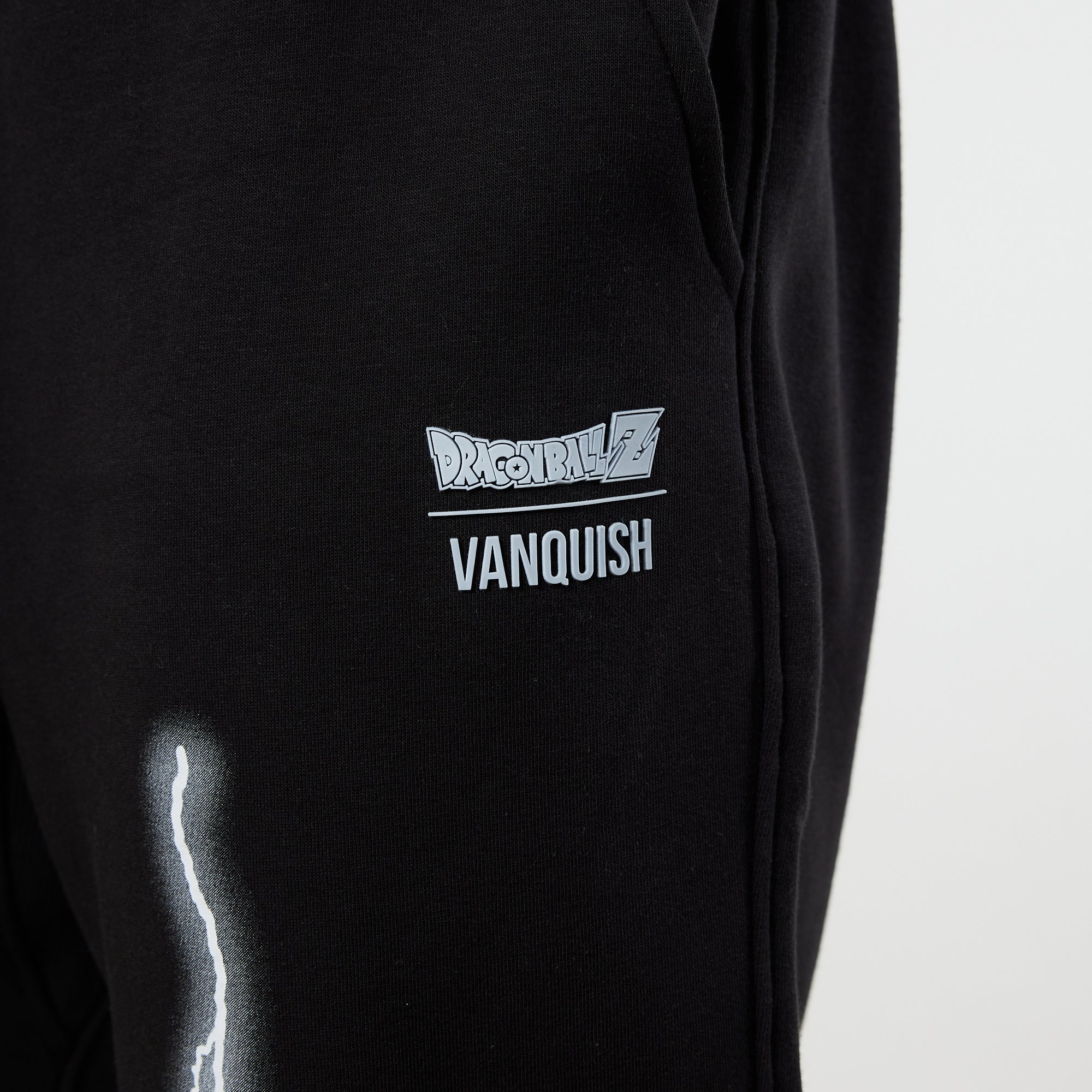Vanquish DBZ CS Lightning Bolt Black Oversized Sweatpants