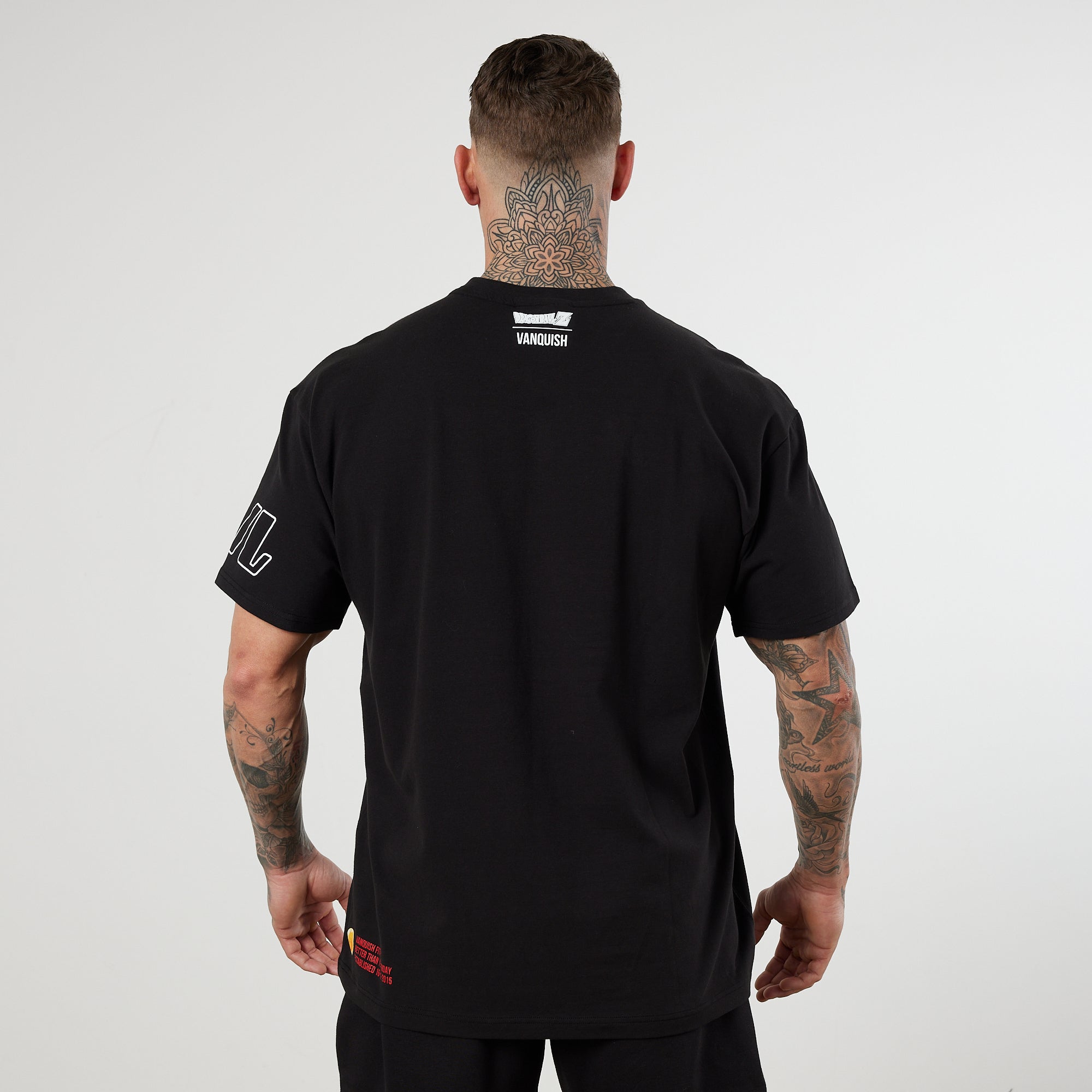 Vanquish DBZ CS Cell Black Oversized T Shirt