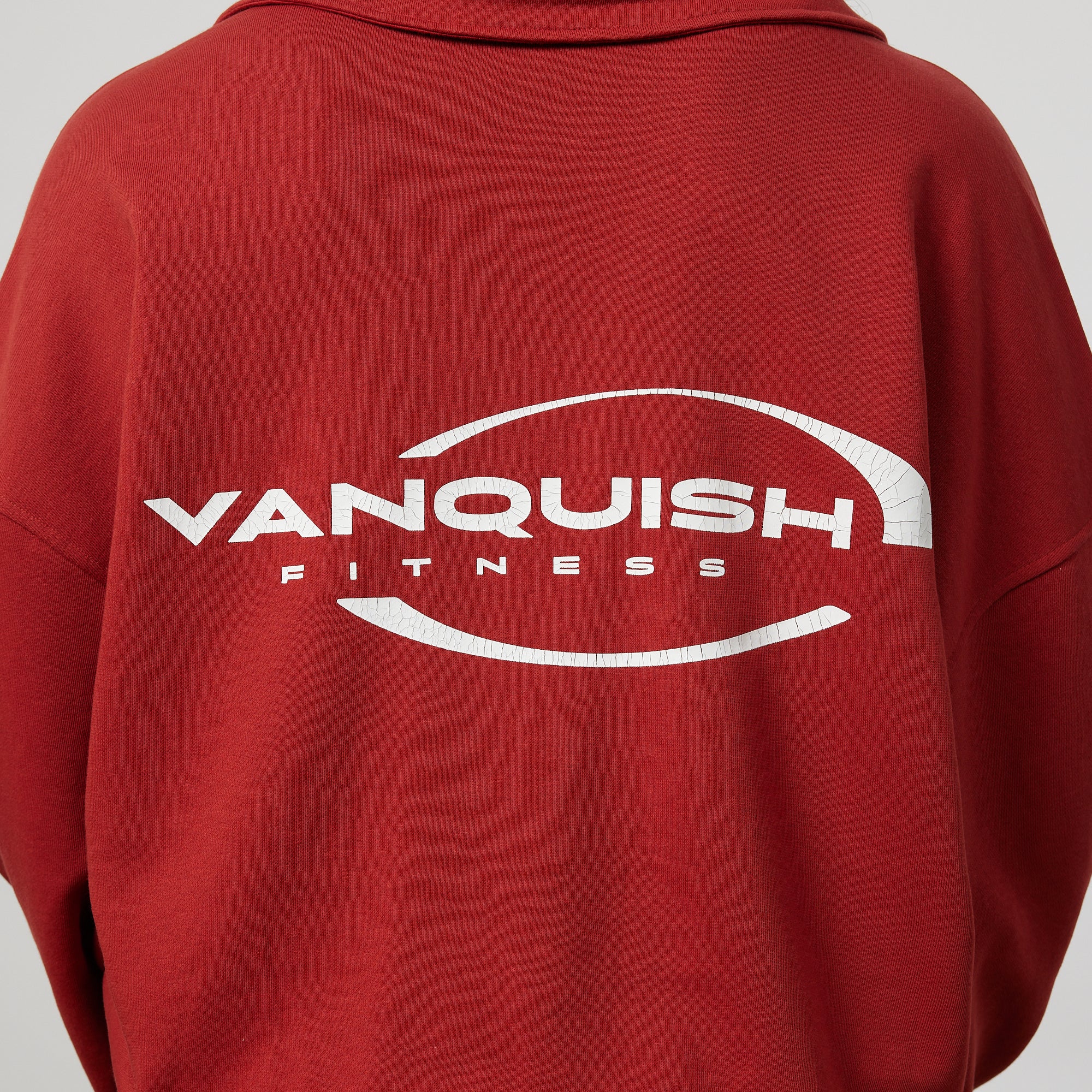 Vanquish Enhance Chilli Red Collar Sweatshirt