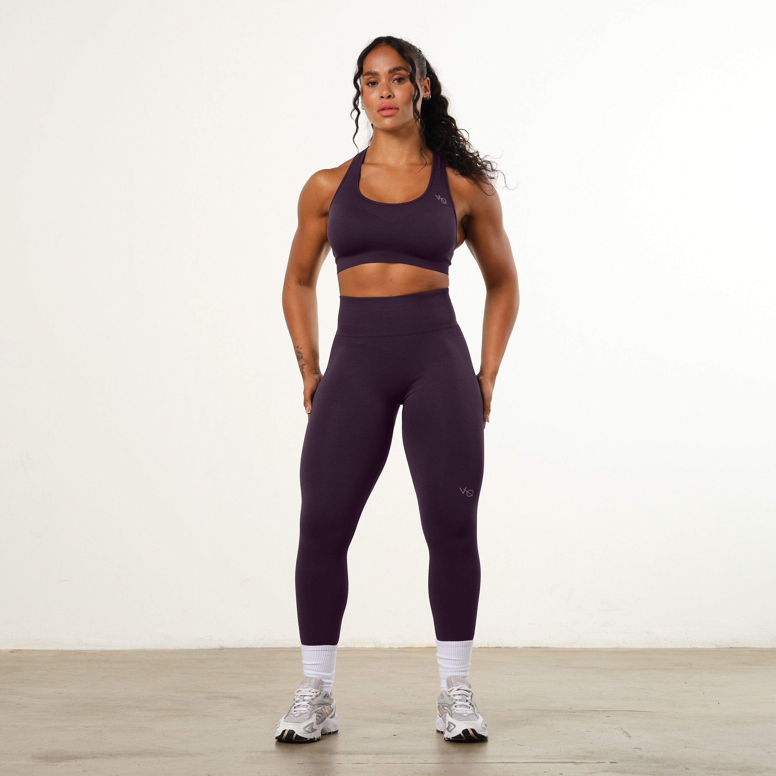 Vanquish Elevate Seamless Plum Support Bra