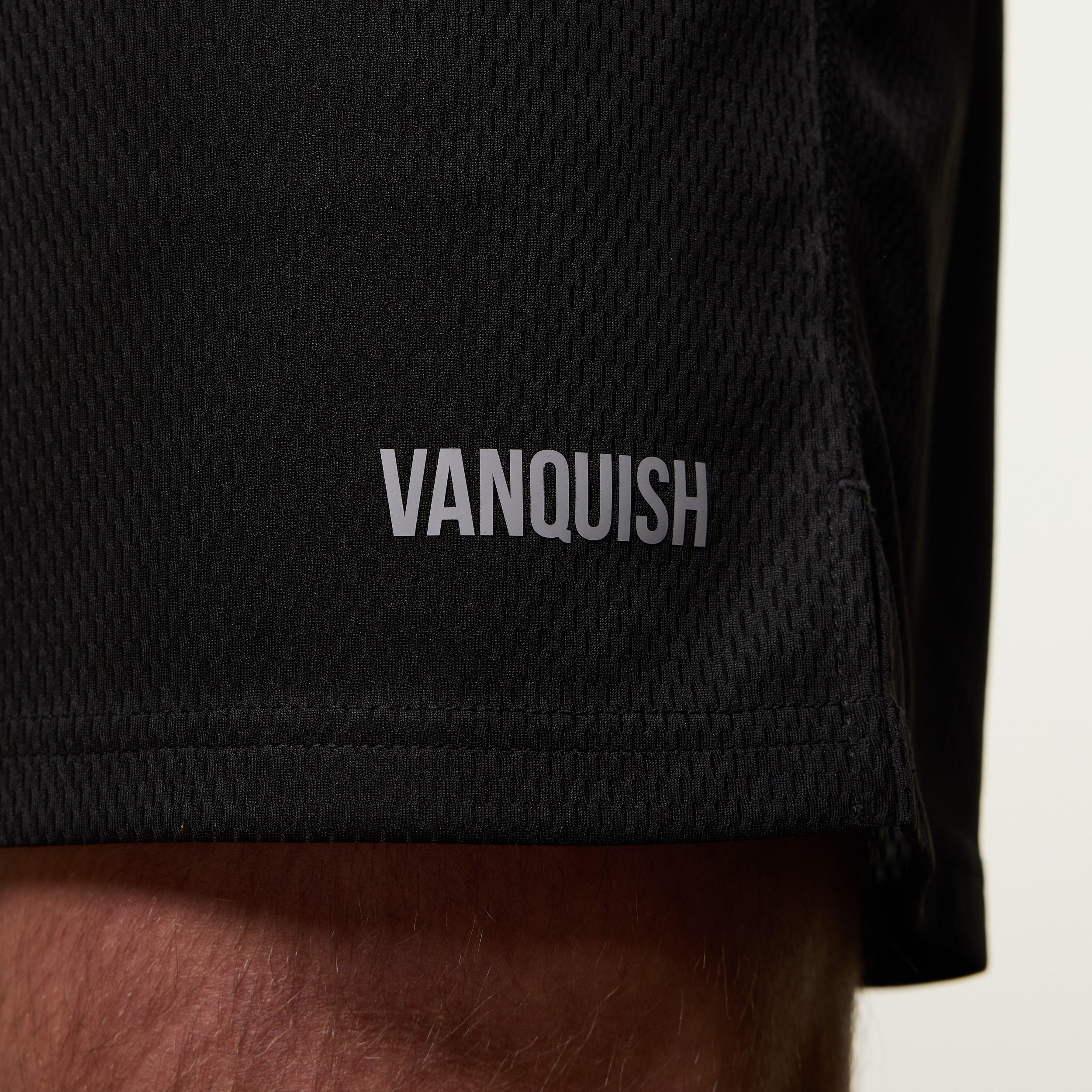 Vanquish Essential V2 Black Mesh Shorts