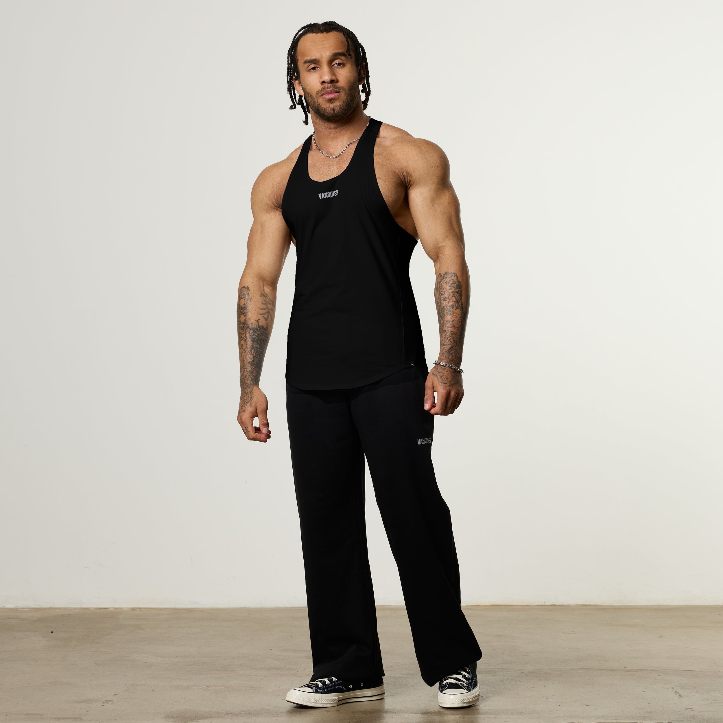 Vanquish Essential V2 Black Stringer Vest