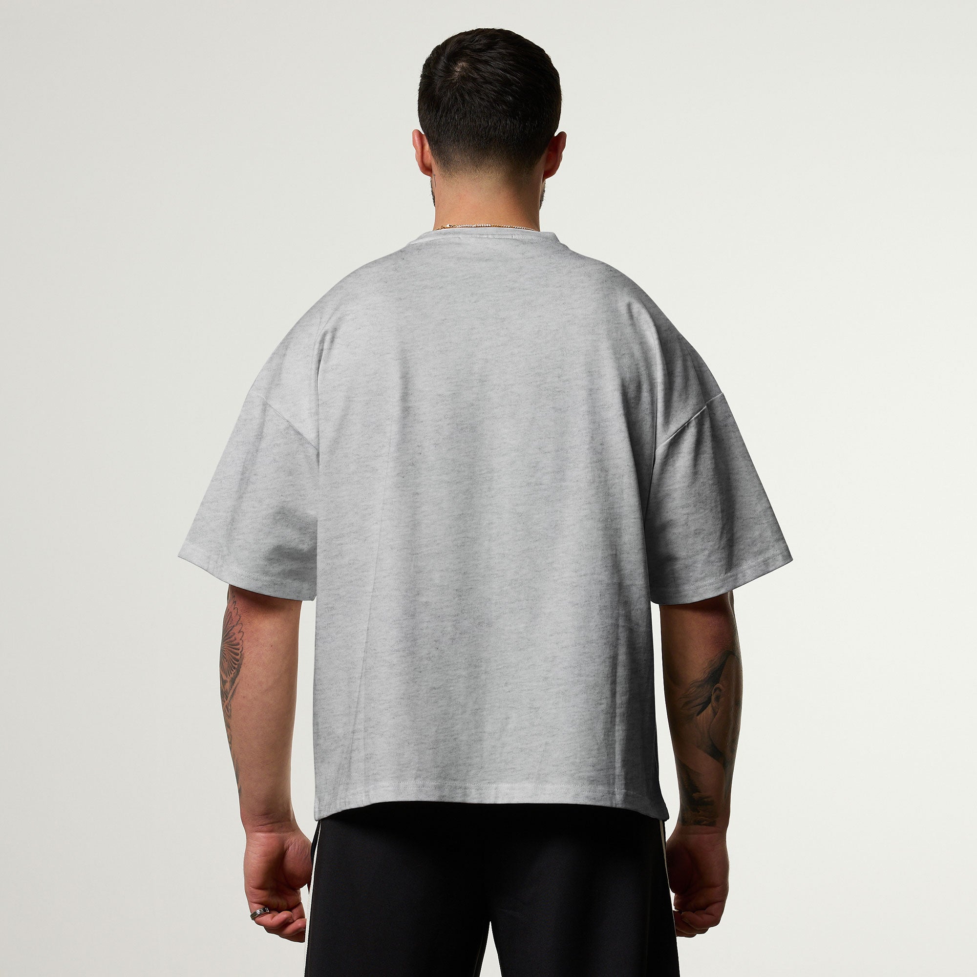 Vanquish Off Season Ice Marl Oversized Boxy Pocket T Shirt
