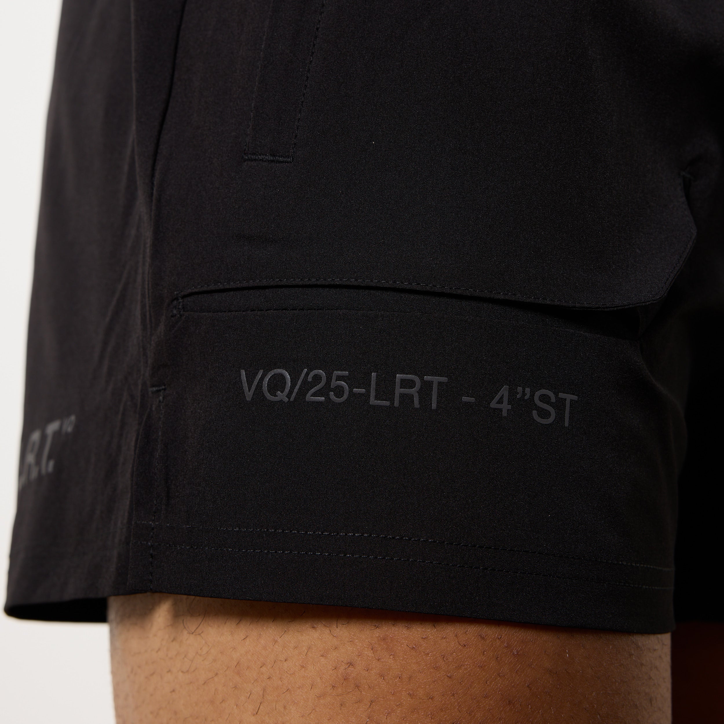 LRT Black Performance 4"Shorts